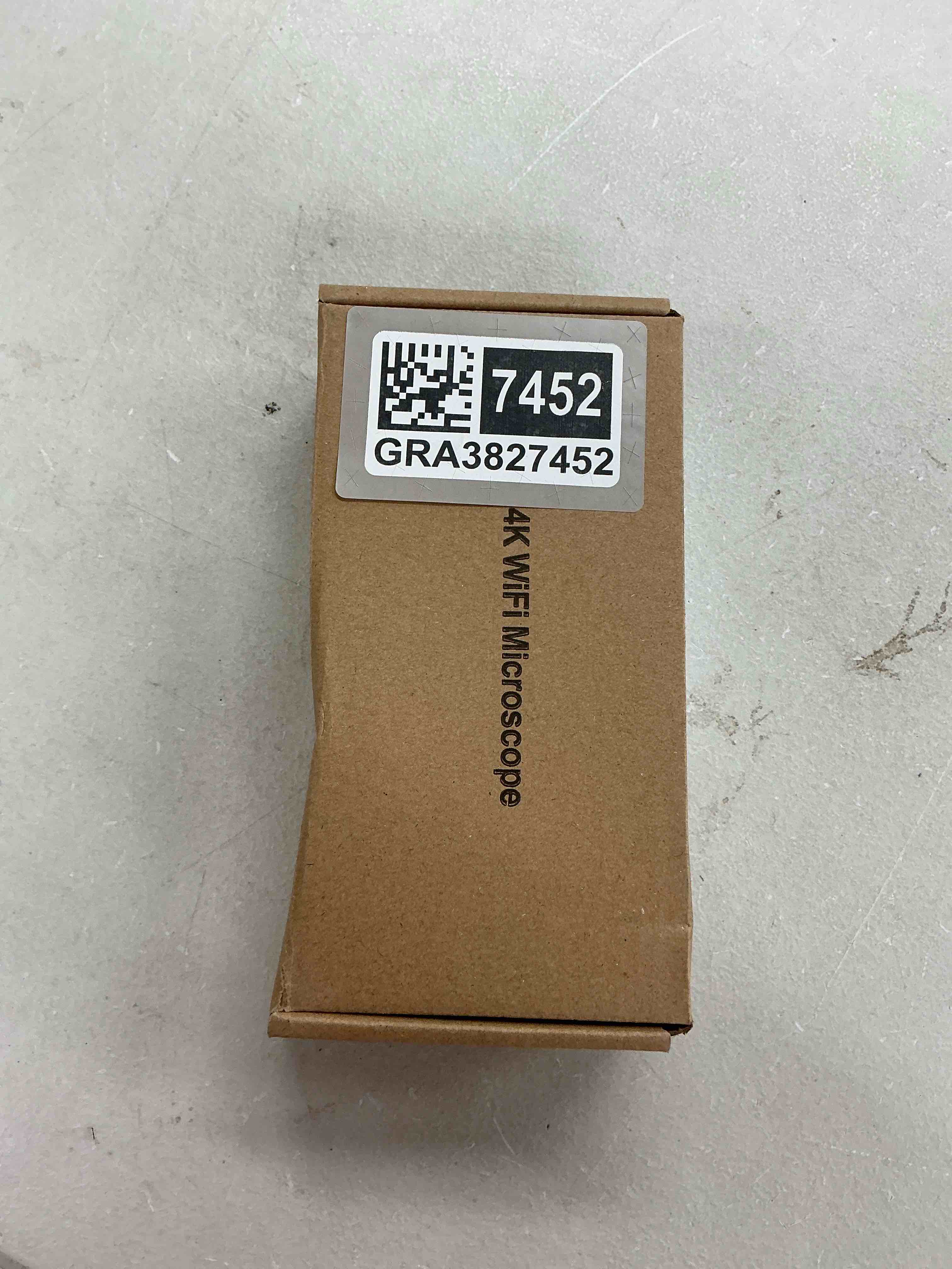 Condition photo showing Good Condition for 4k 3840x2160p wifi digital microscope for iphone android phone and windows mac pc, wireless handheld microscope camera, portable microscope with metal stand for adults and kids wifi microscope with simply stand