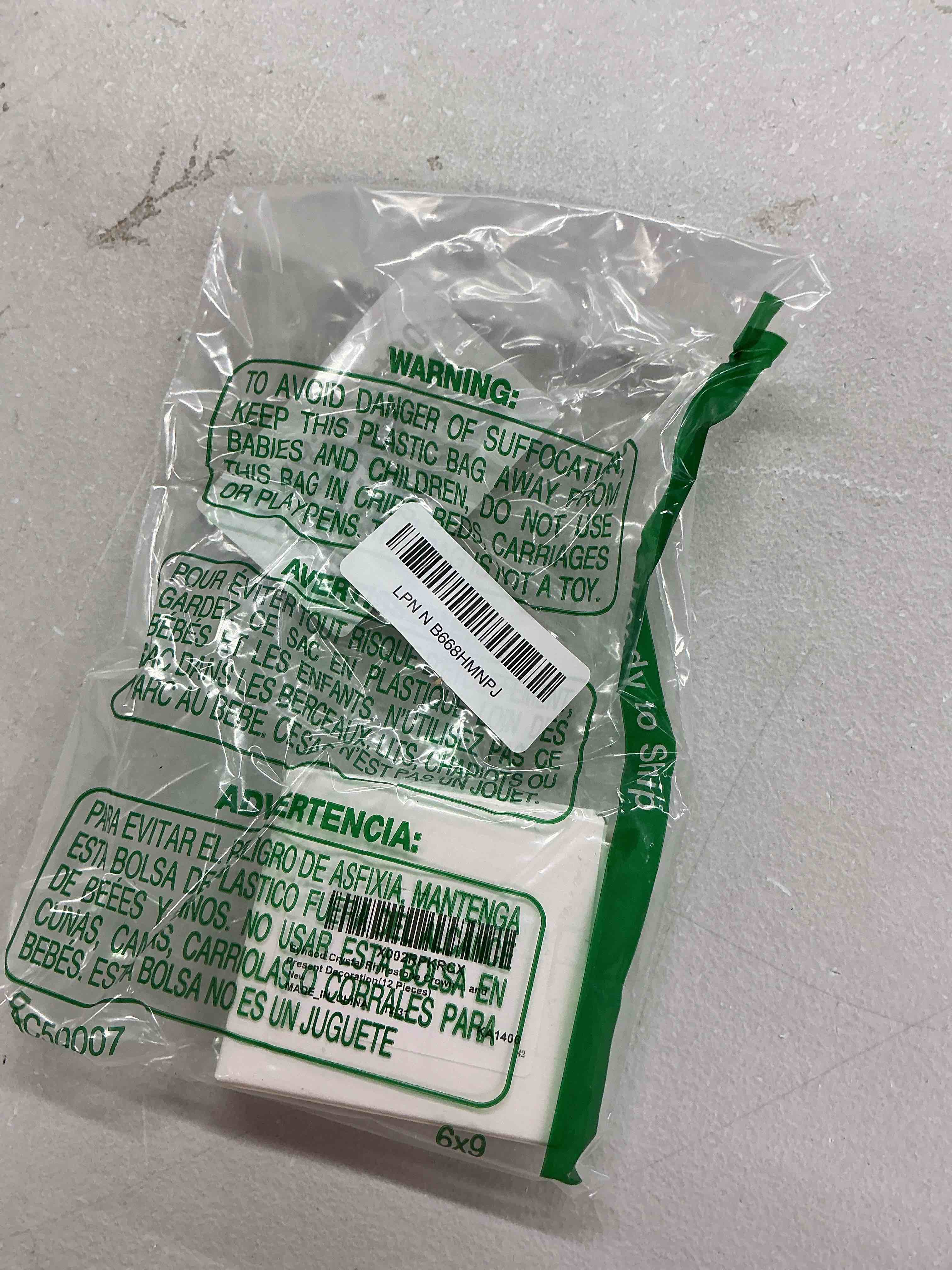 Condition photo showing Good Condition for syhood crystal rhinestone crown embellishments rhinestone embellishments flatback crystal accessory for diy crafts jewelry making phone back shell wedding decoration and present decoration(12 pieces)