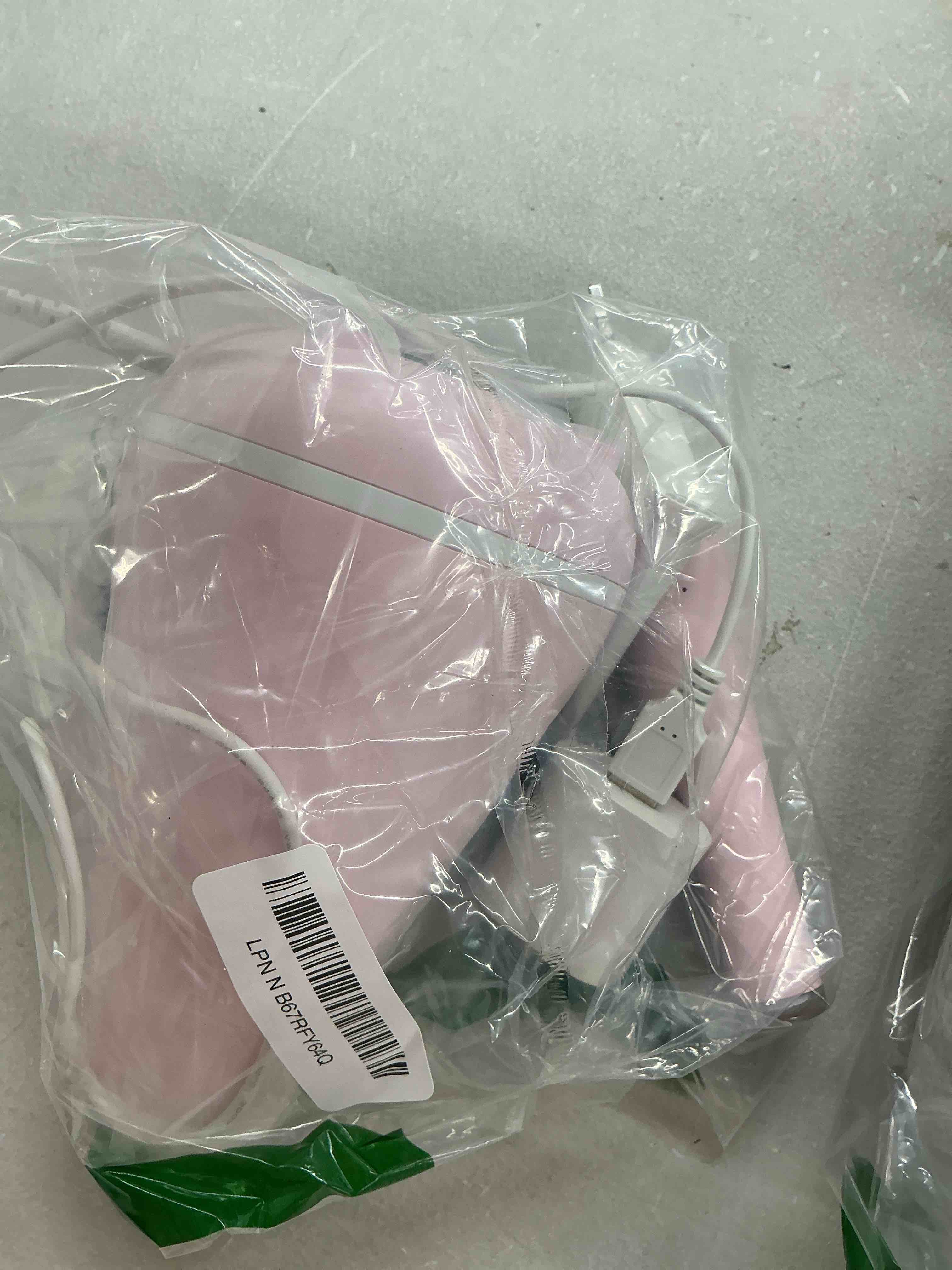 Condition photo showing As Is for tao clean uv sanitizing sonic toothbrush and cleaning station, electric toothbrush, dual speed setting, pink blush