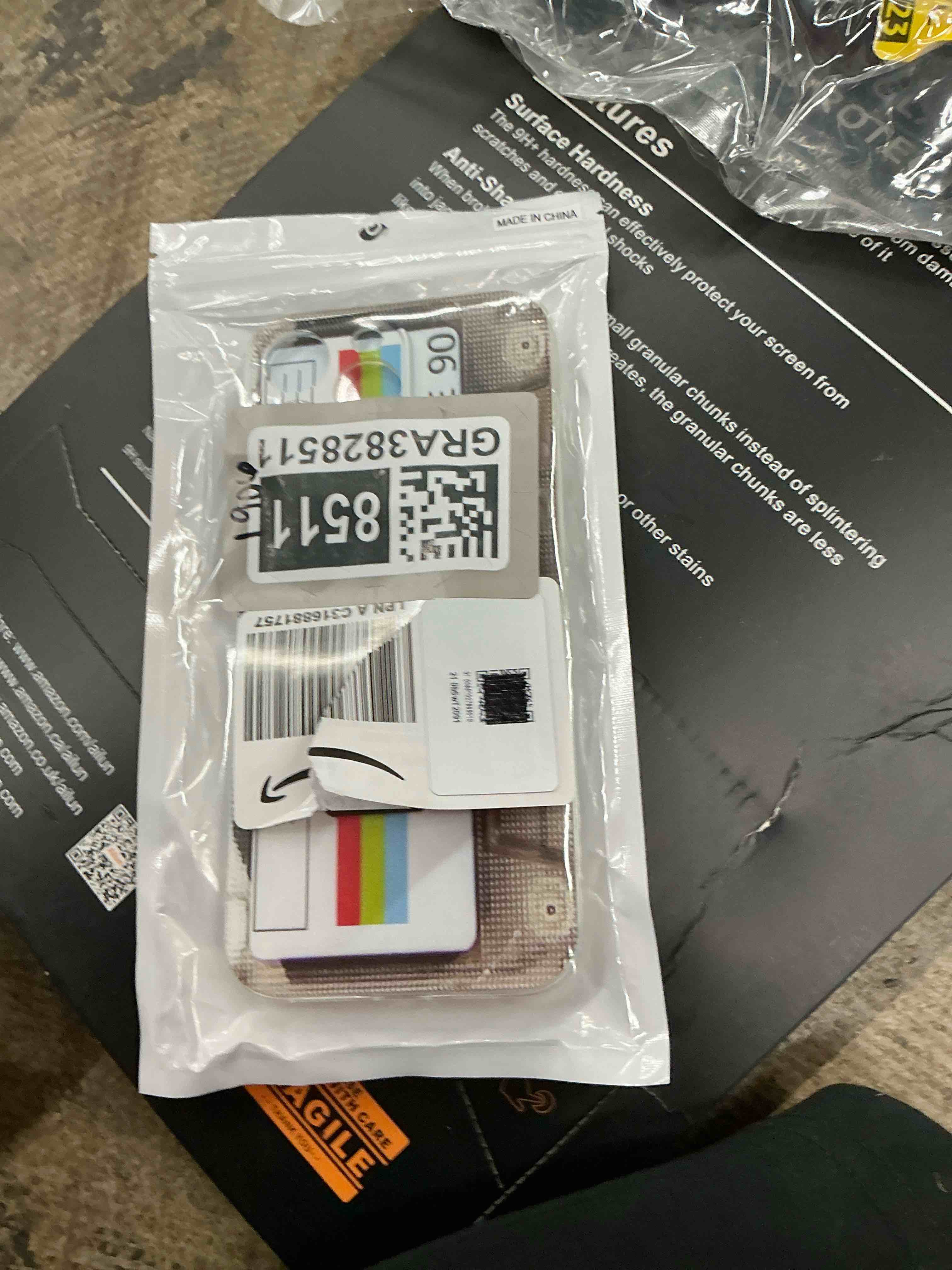 Condition photo showing New/Like New for mouzor cute phone case for iphone 16 pro max, retro cassette tape design cases, matte finish soft touch tpu anti fingerprint shockproof cover for girls boys men women