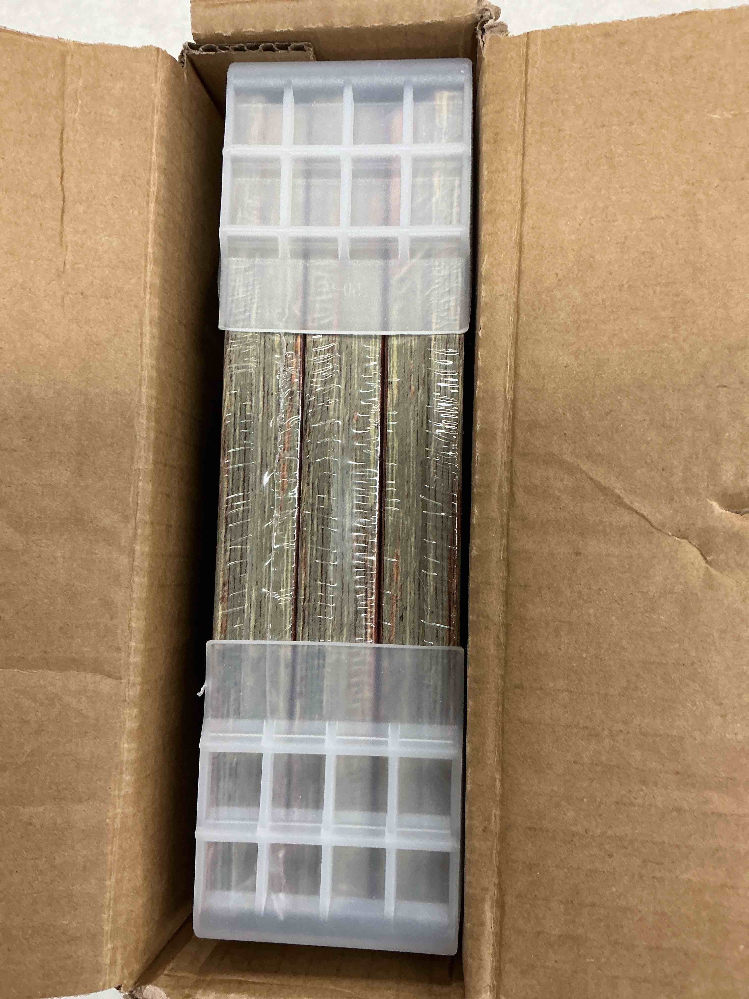 Condition photo showing New/Like New for xuanluo 3 pack 5x7 inch picture frames farmhouse rustic vintage distressed wood grain photo frame with hd plastic cover for table top display and wall hanging 5 x 7 inch brown-3pcs