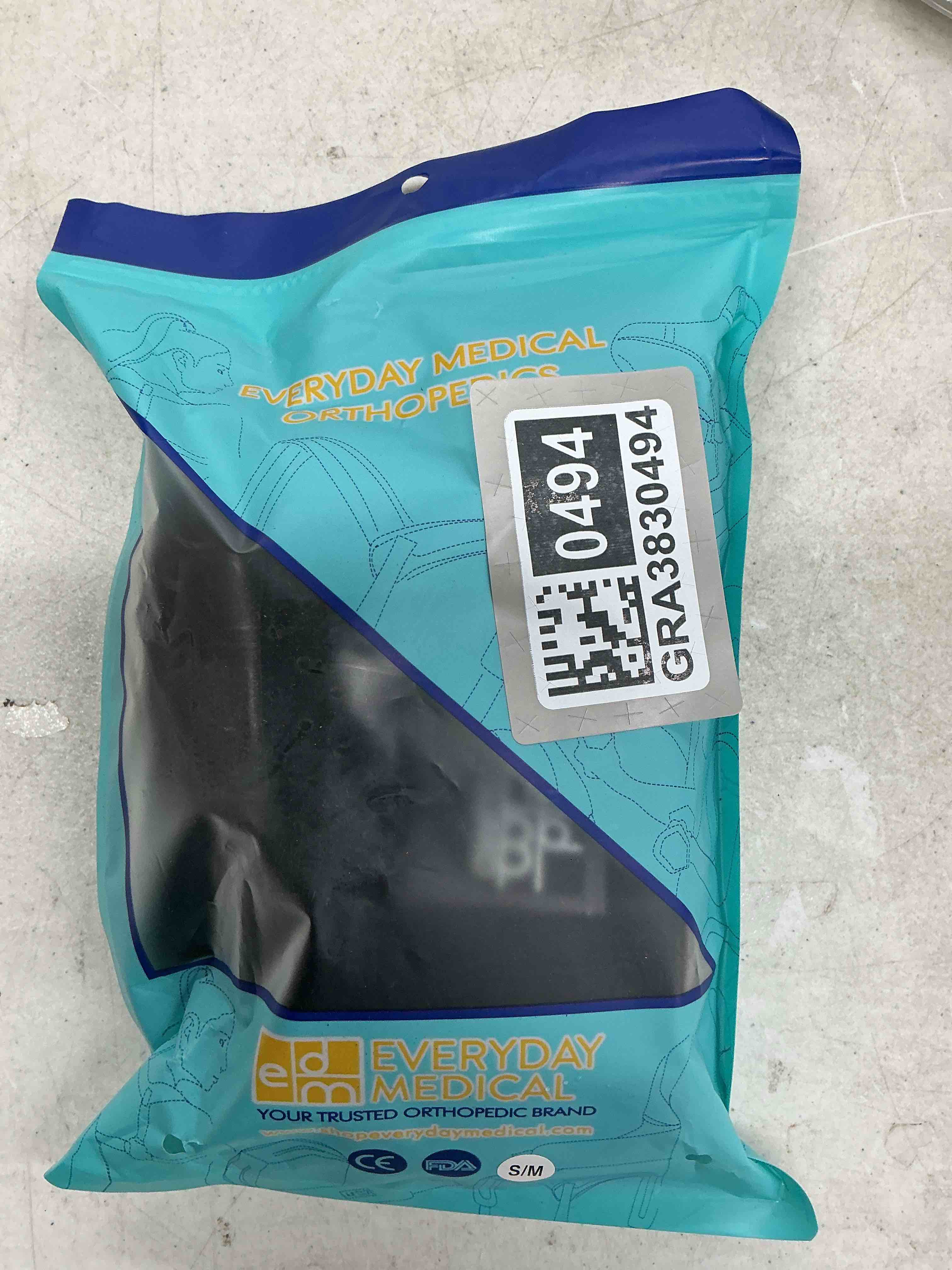 Condition photo showing Good Condition for everyday medical inguinal hernia support belt for men i fits left or right side i post surgery men and womens hernia support truss for inguinal, groin hernias i adjustable waist strap i black, s/m black small/medium (pack of 1)