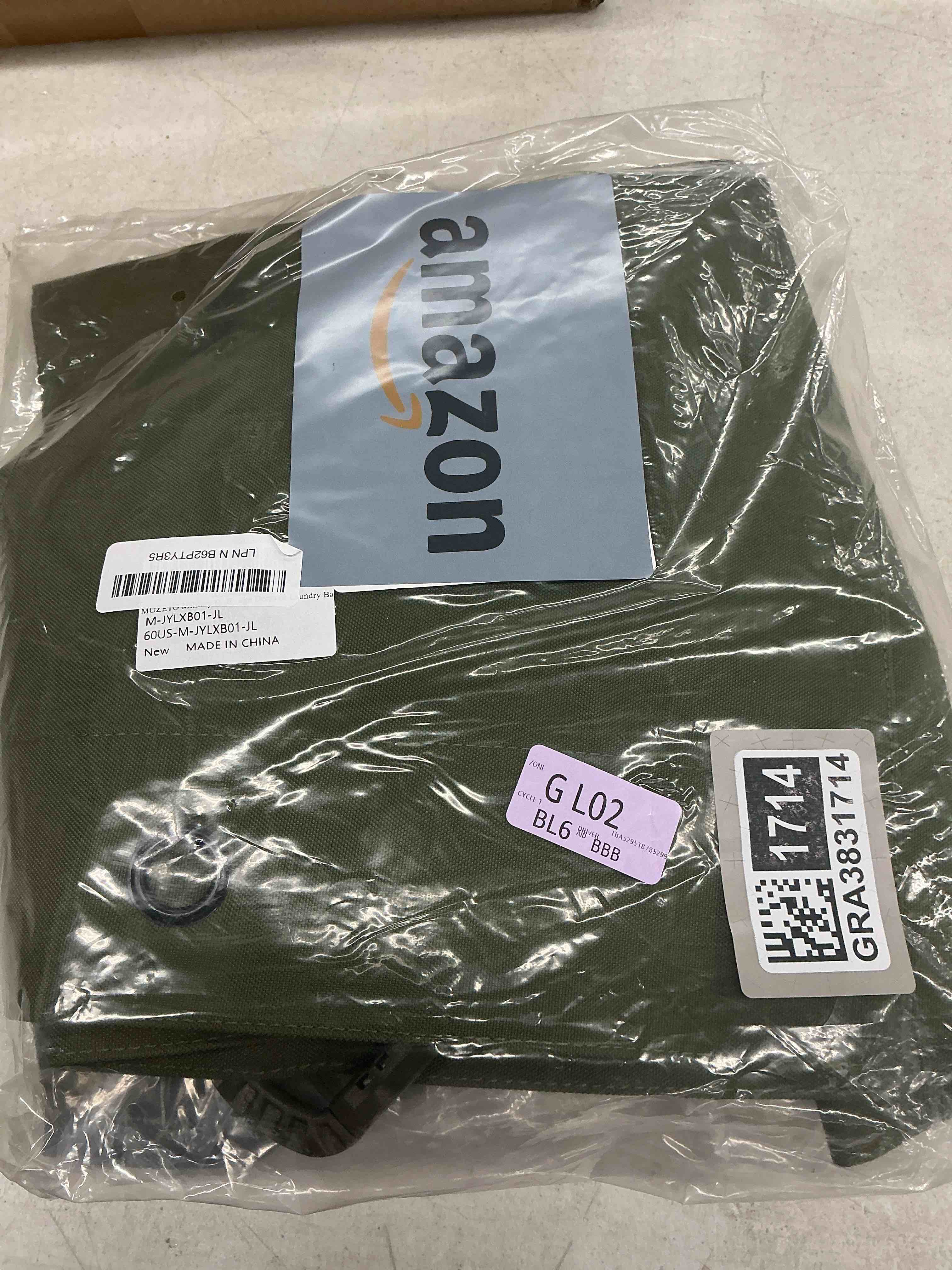 Condition photo showing Good Condition for mozeto military duffle bag, 110l extra large sea bag with backpack straps heavy duty army duffle bag for camp, college dorm or laundry bag