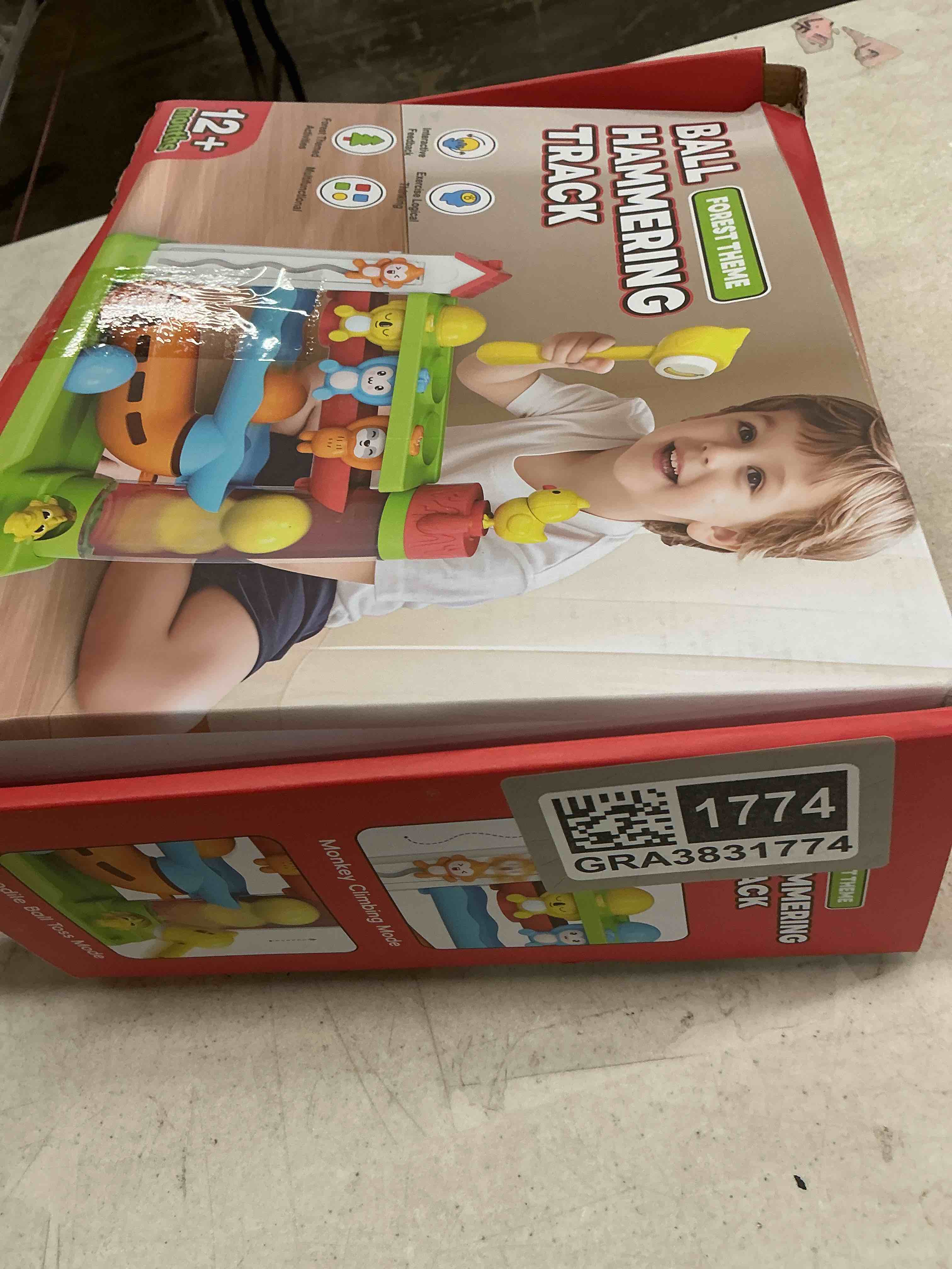 Condition photo showing Good Condition for toddler musical toys for 1+ years old boy,motor skills developmental baby toy 12-18 months,bilingual toddler learning ball drop toy? birthday gift toys for 1 2 year old boys & girls(green)