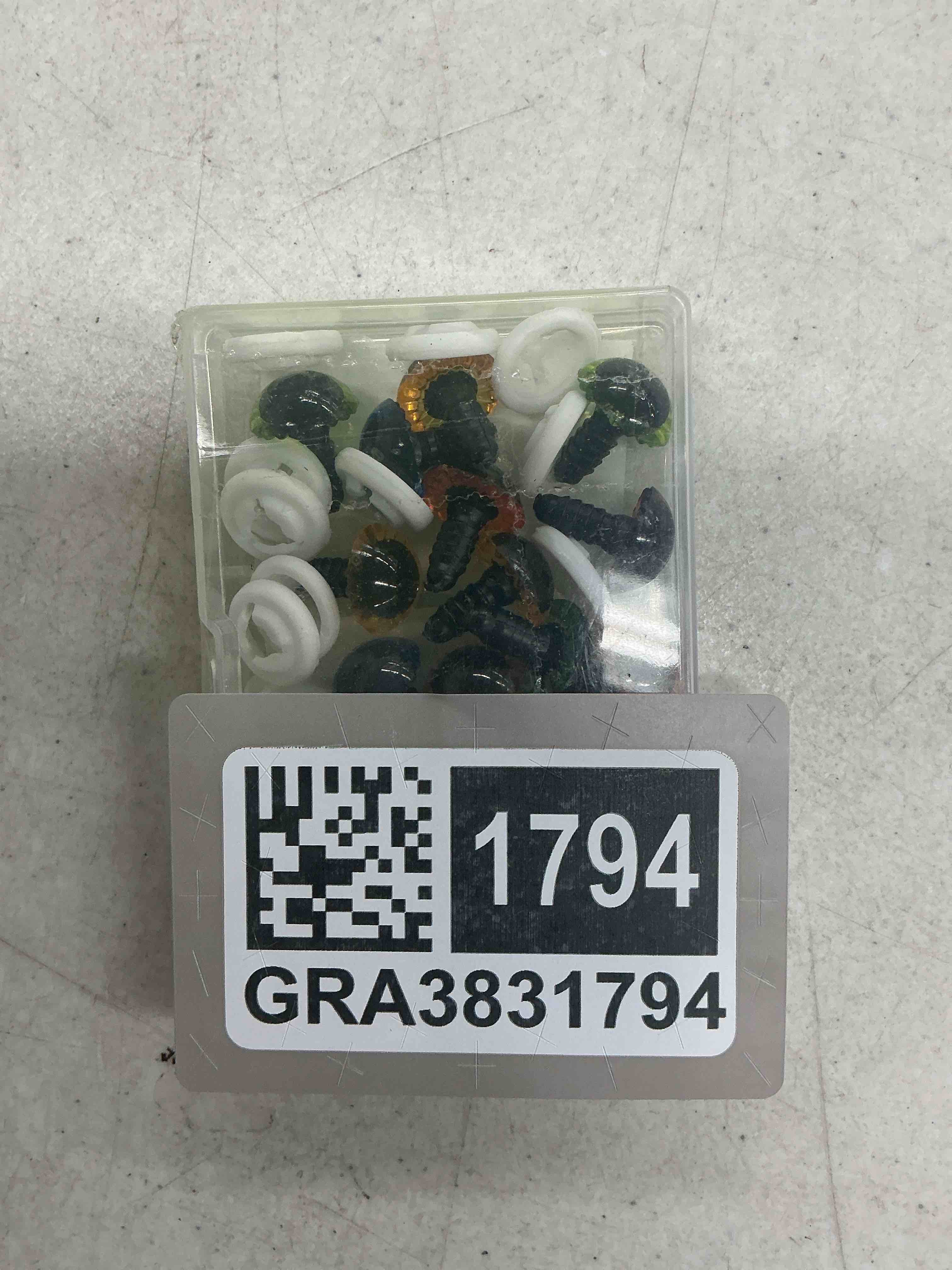 Condition photo showing Good Condition for toaob 20pcs 15mm safety eyes for amigurumis colored crochet eyes with washers plastic craft eyes for diy plush stuffed animals doll making