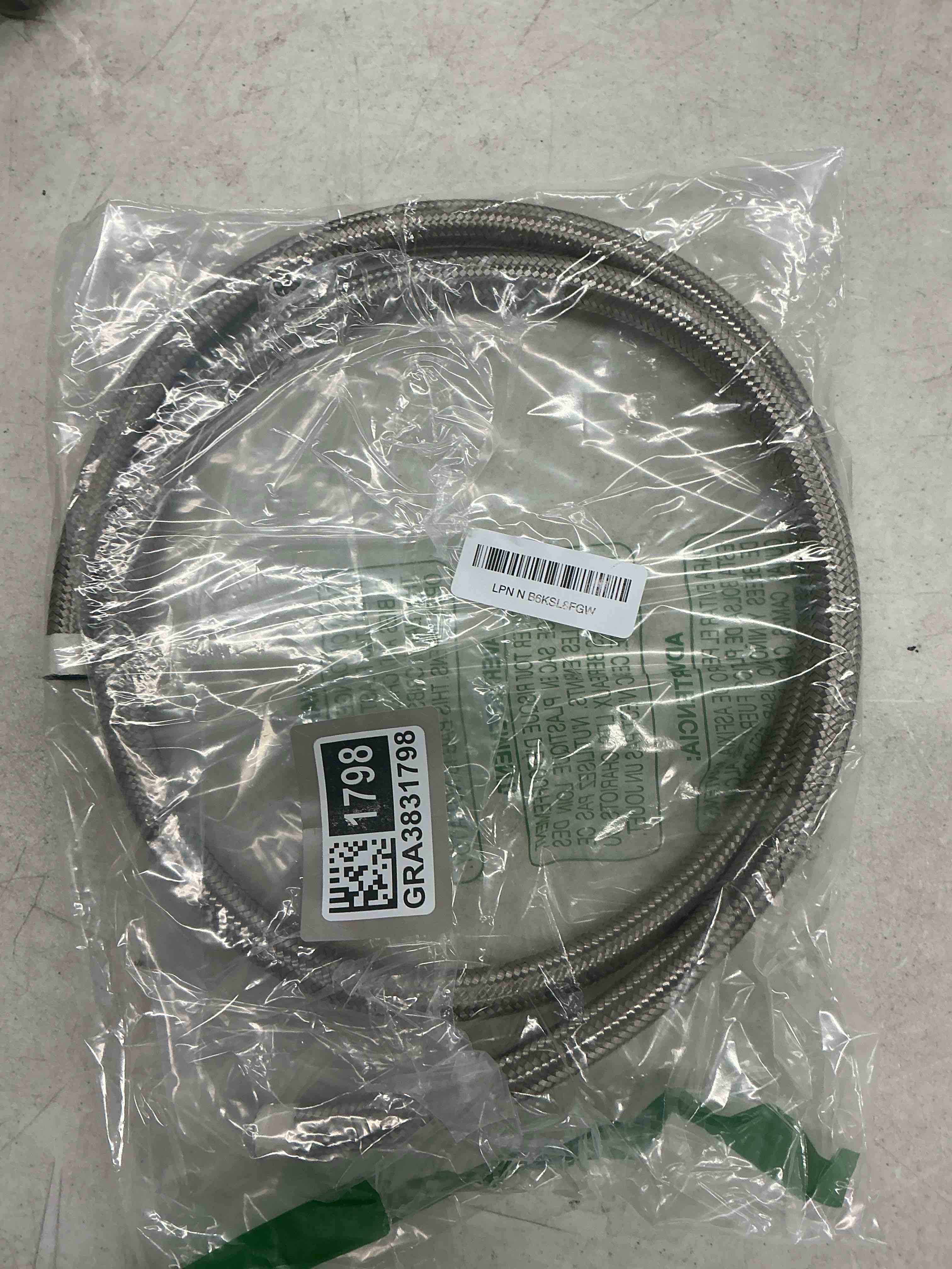Condition photo showing Good Condition for 8an 5feet stainless steel nylon braided fuel line hose oil gas hose oil line hose silver silver 8an-5ft