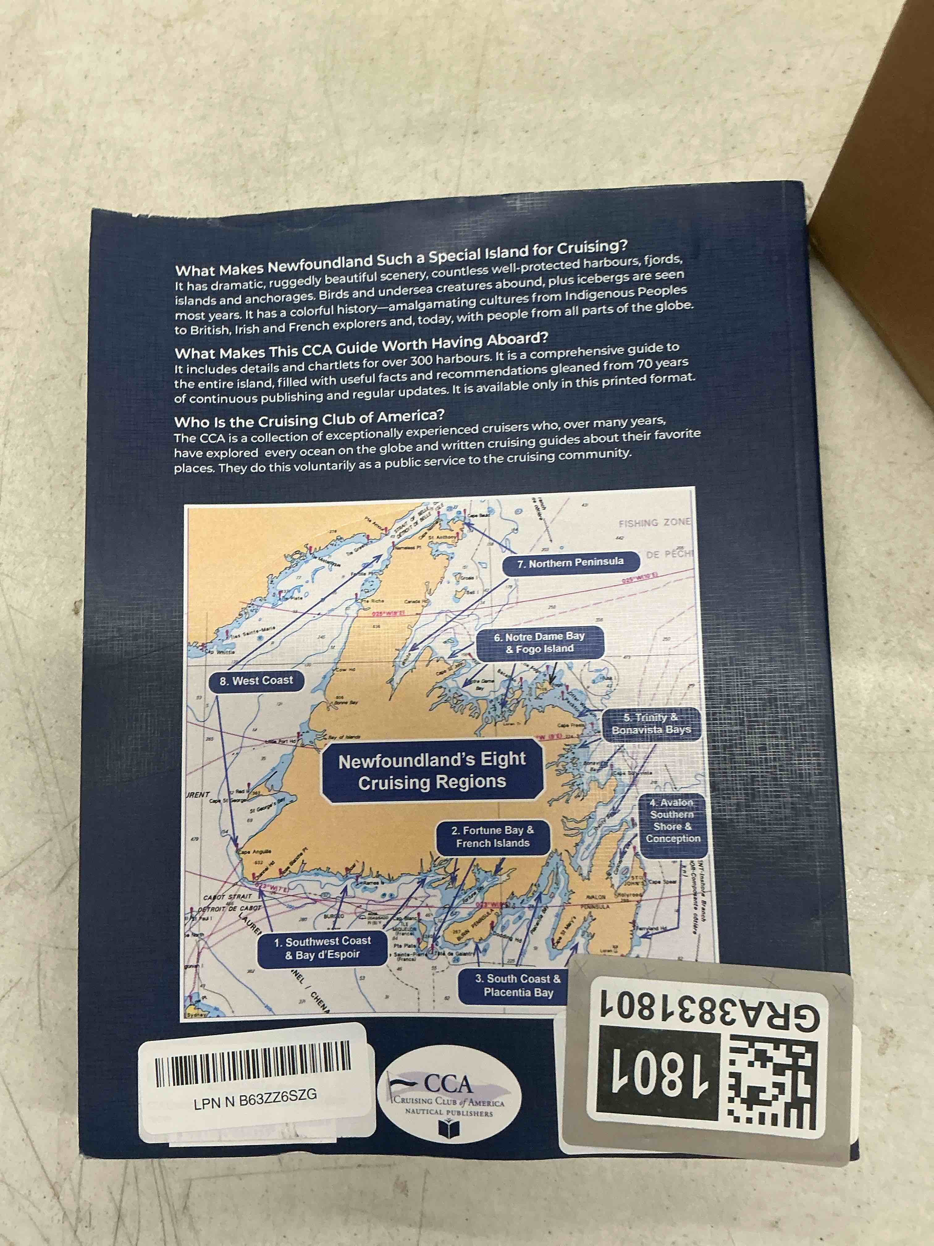 Condition photo showing Good Condition for cca cruising guide to newfoundland 2nd edition