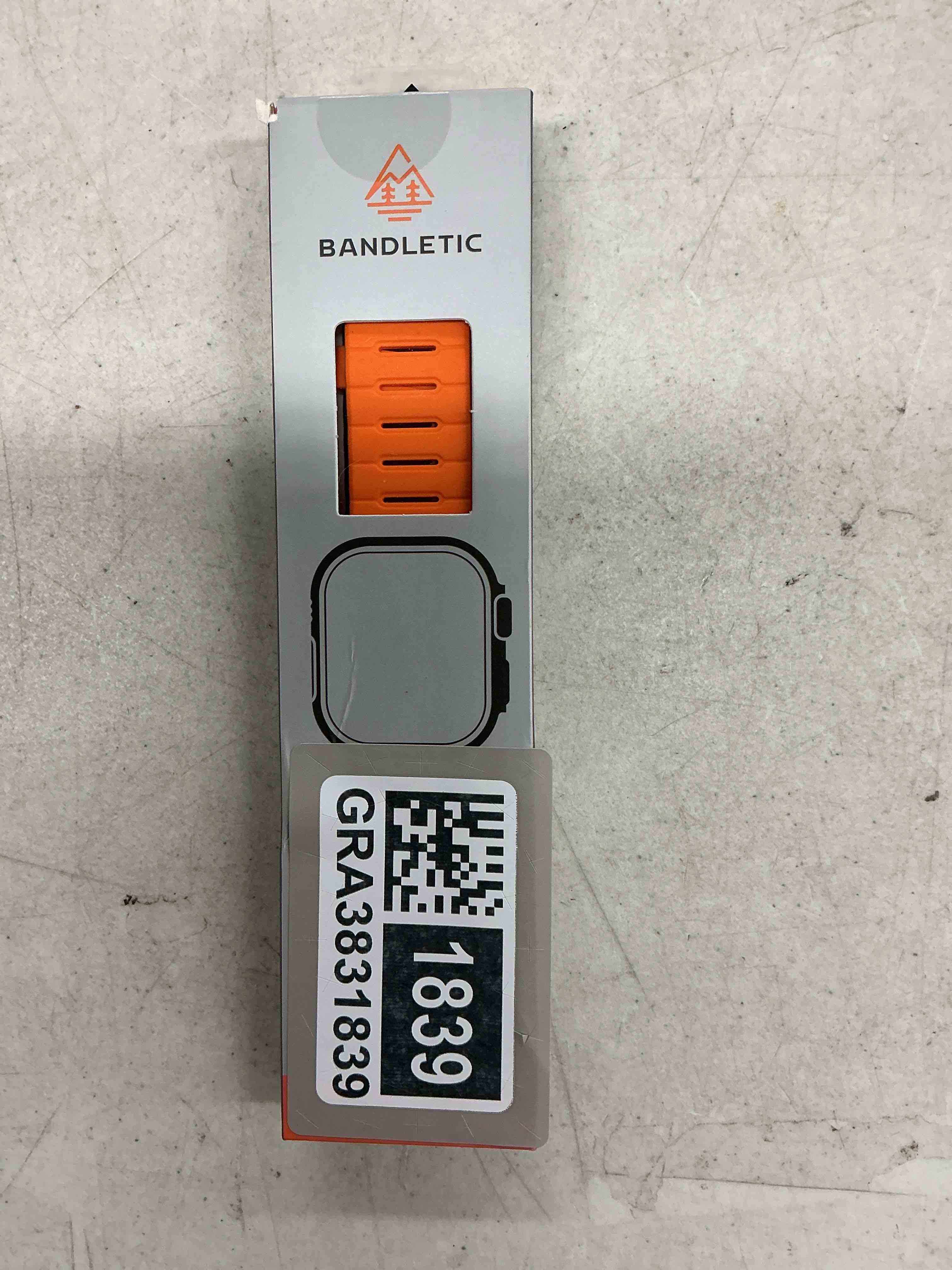 Condition photo showing Good Condition for bandletic compatible with apple watch bands for men, double sided wearable silicone magnetic strap for iwatch ultra 3 ultra 2 se 3 series 11 10 9 8 7 6 5 4 3 2 1 (42/44/45/46/49mm), black orange black-orange 44mm/45mm/46mm/49mm/42mm(series 3/2/1)