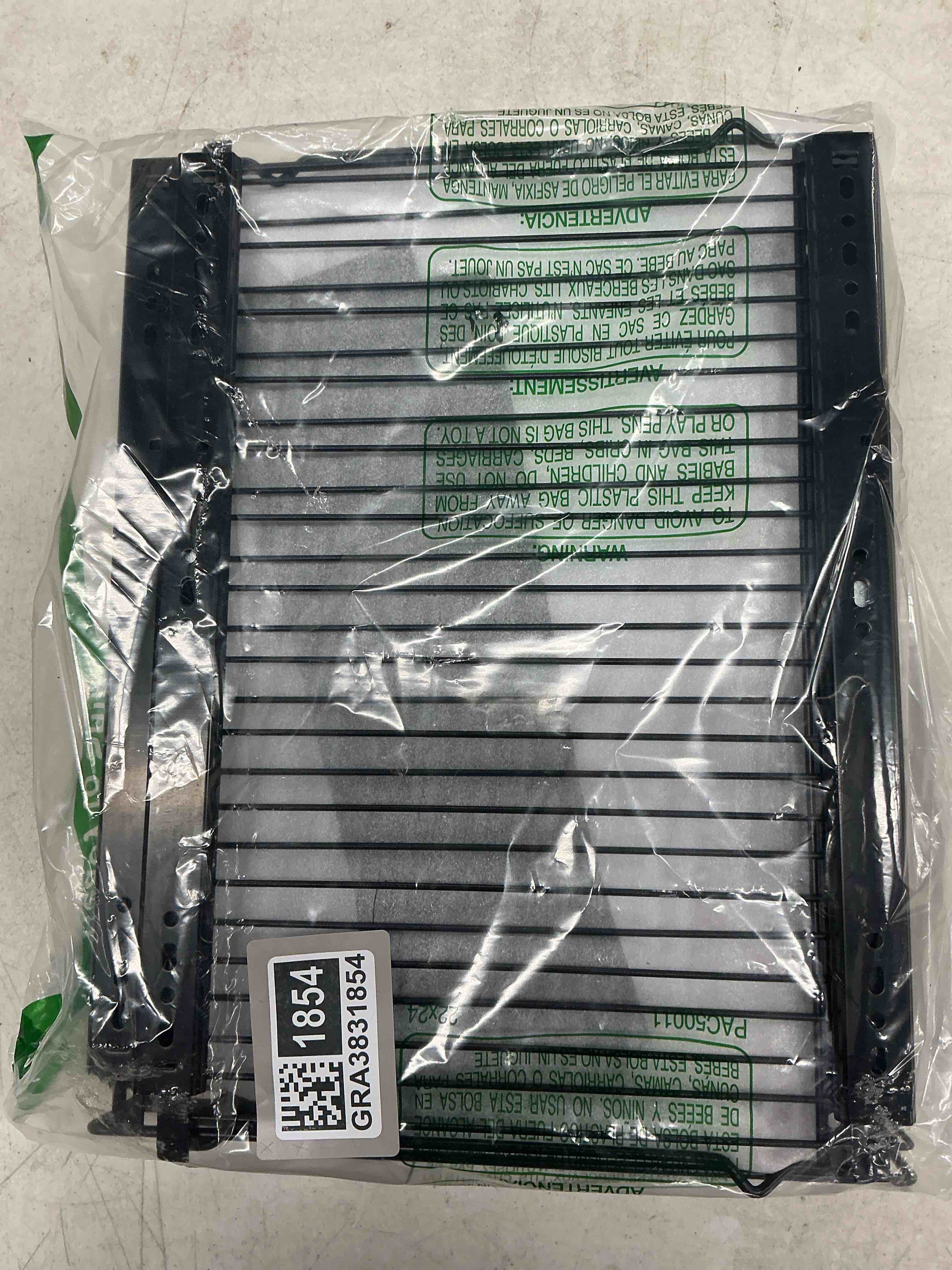 Condition photo showing Good Condition for nadamoo expandable under sink organizer 2-tier black metal storage shelf, adjustable under cabinet organizer for kitchen & bathroom, space-saving rack for cleaning supplies & laundry essentials