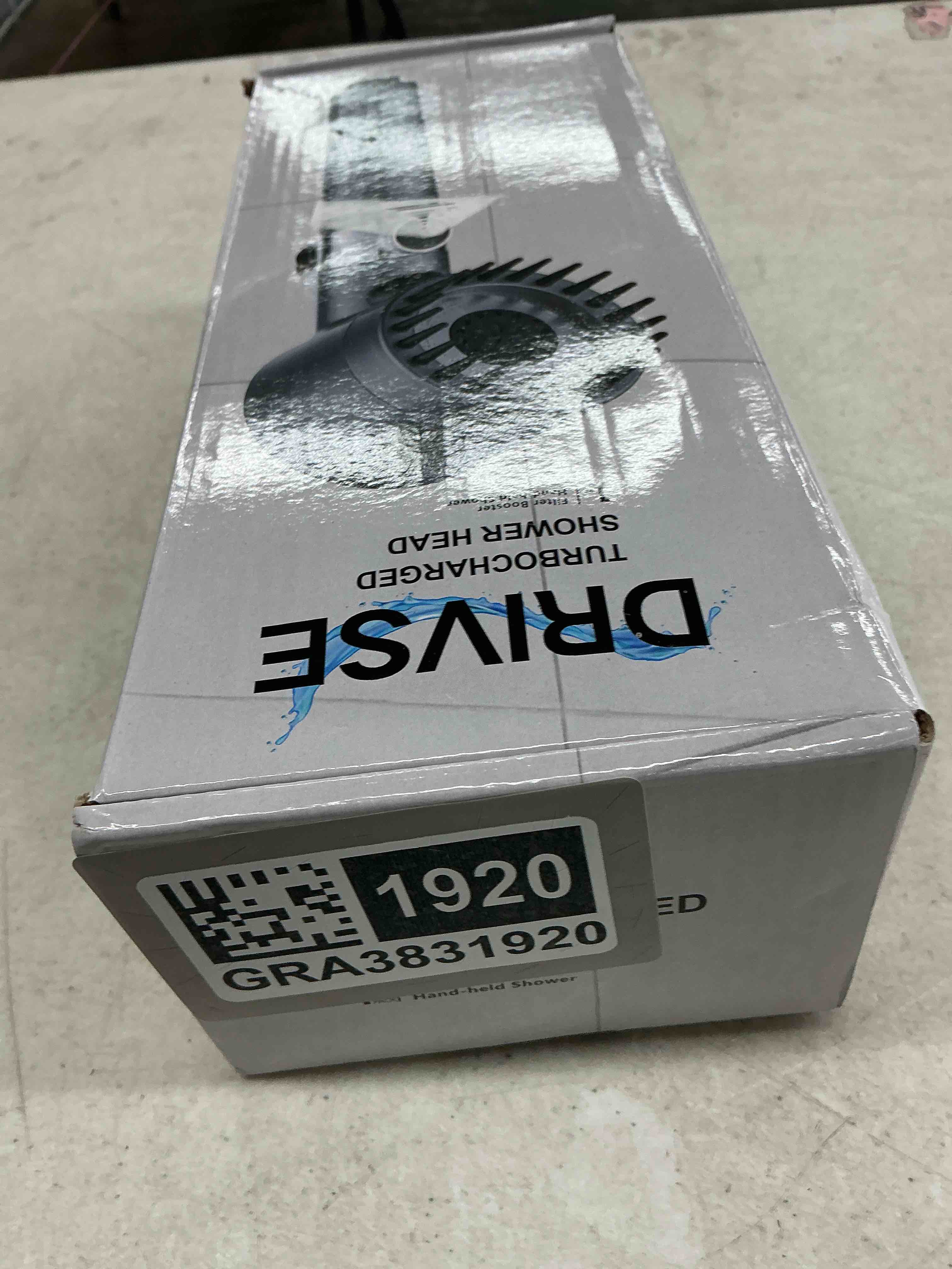 Condition photo showing Good Condition for drivse showerhead, drivse filtered shower head with handheld, high pressure handheld hydrojet nozzle kit with water filter, fits for men, women, children and pets. (showerhead)