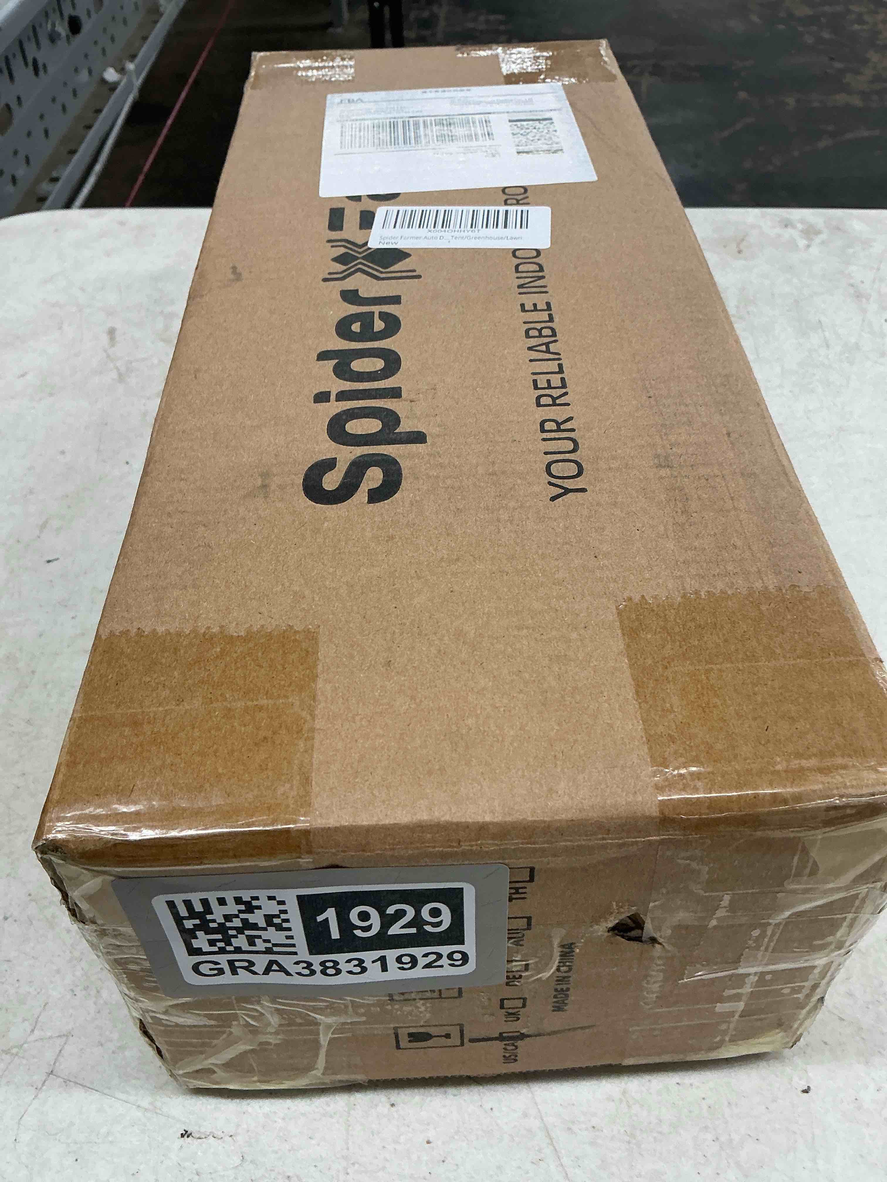 Condition photo showing Good Condition for spider farmer auto drip irrigation system kits with 13-gallon bucket, 25w water pump, low water level sensor, complete indoor automatic watering system for grow tent/greenhouse/lawn
