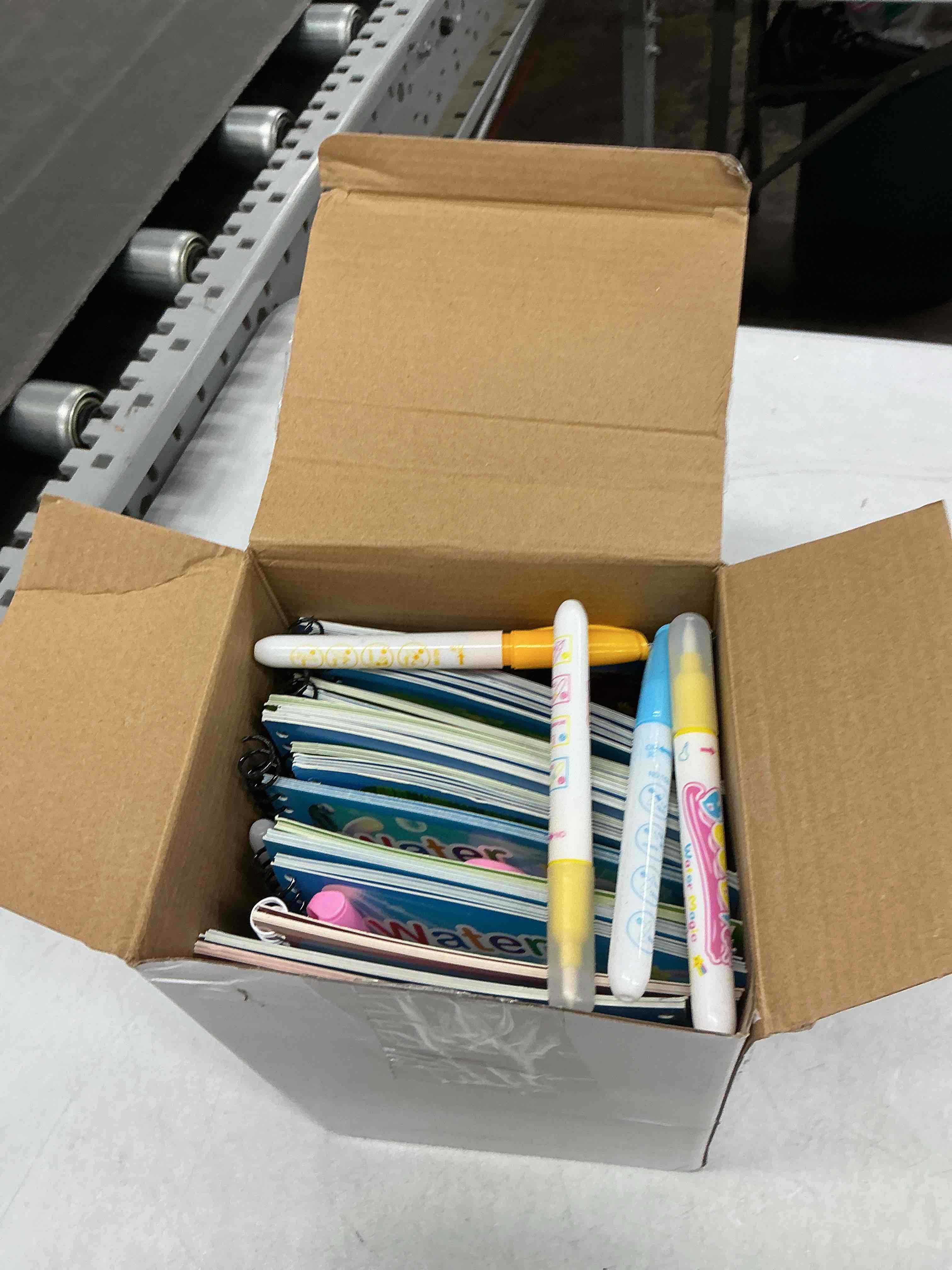 Condition photo showing Good Condition for 18 pack water coloring books for kids reusable mess free water doodle books with toddler pen educational painting activity kits for children travel toy gift(cute style)