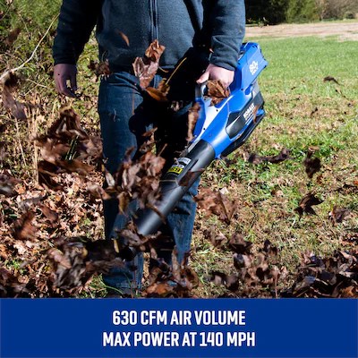Kobalt 80-volt 630-CFM 140-MPH Battery Handheld Leaf Blower 2.5 Ah Battery/ Charger NOT Included