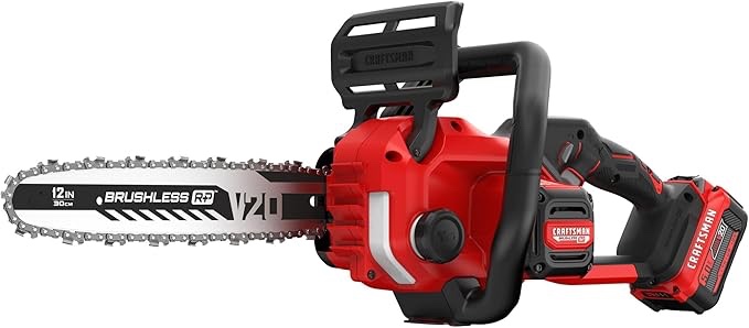 CRAFTSMAN V20 RP Cordless Chainsaw, Powerful and Lightweight, 12 Inch, 5Ah (Battery and Charger NOT included)