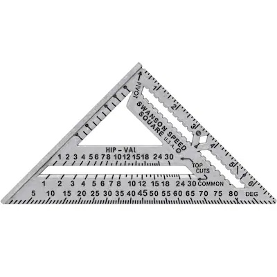 Swanson Tool Company Aluminum Rafter/Speed square