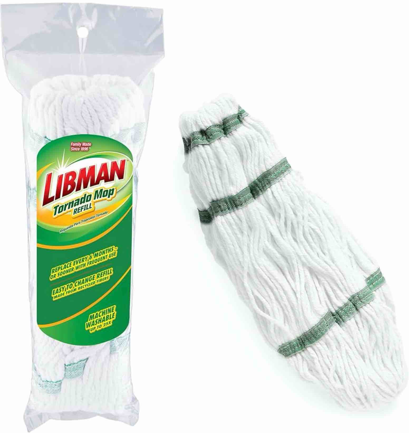 Silkyhose Self-Wringing Twist Mop Cotton Rotating Dry & Wet Mops with 2 Reusable Heads for Floor Cleaning Kitchen Bathroom Hardwood Vinyl Tile Laminate Household Office (White Style 2)