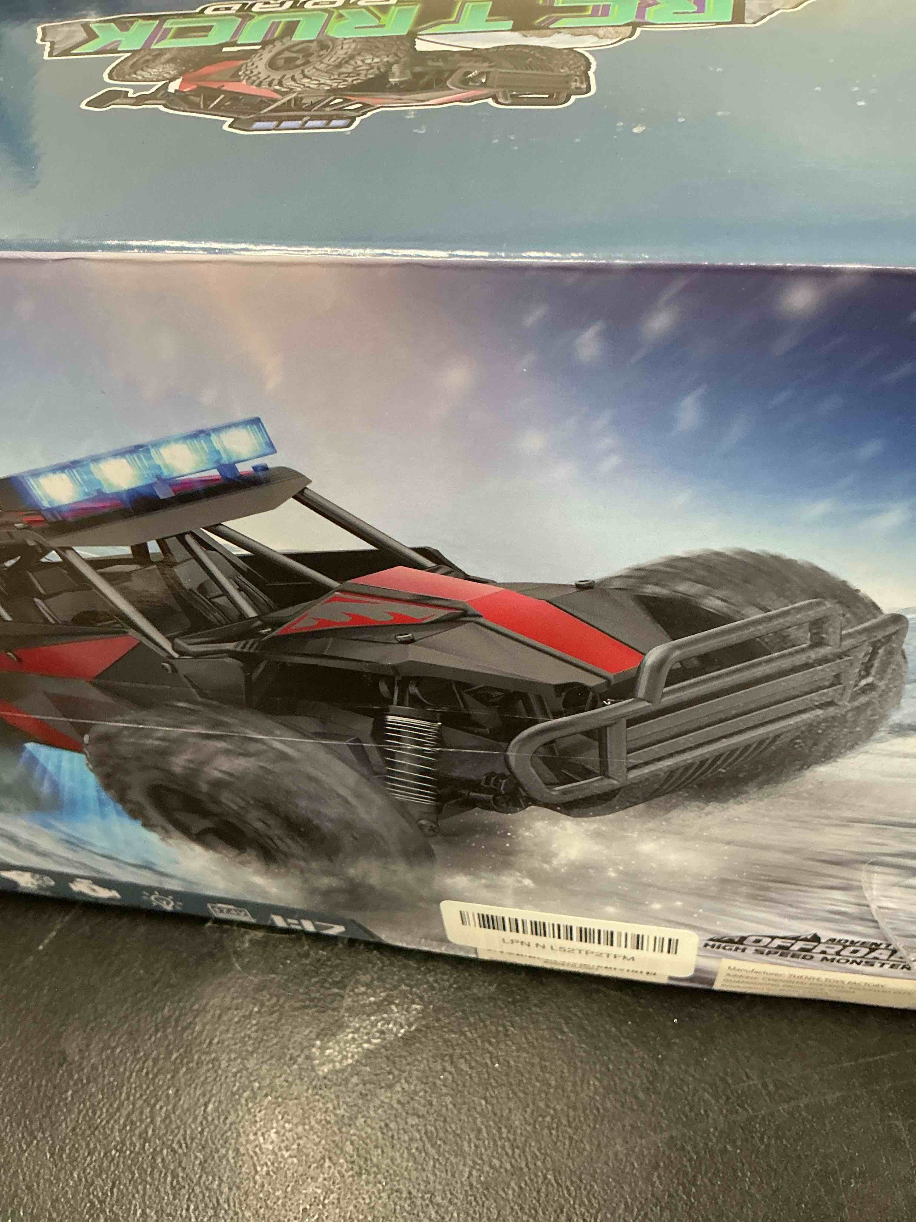 Condition photo showing New/Like New for BLUEJAY Remote Control Car, 2.4GHz High Speed 33KM/H RC Cars Toys, 1:12 Monster RC Truck Off Road with LED Headlight and Rechargeable Battery Gifts for Adults Boys 8-12
