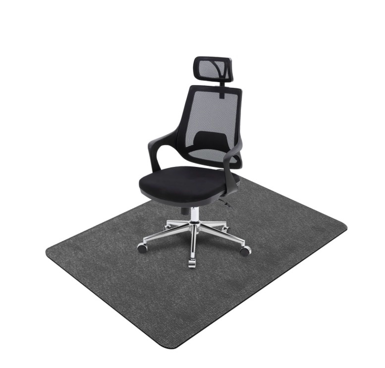 GPED Office Chair Mat for Hardwood Floor, 55"x35" Desk Chair Mat, Anti-Slip Floor Protector, Under Desk Low-Pile Office Rug Floor Mat for Office, Home