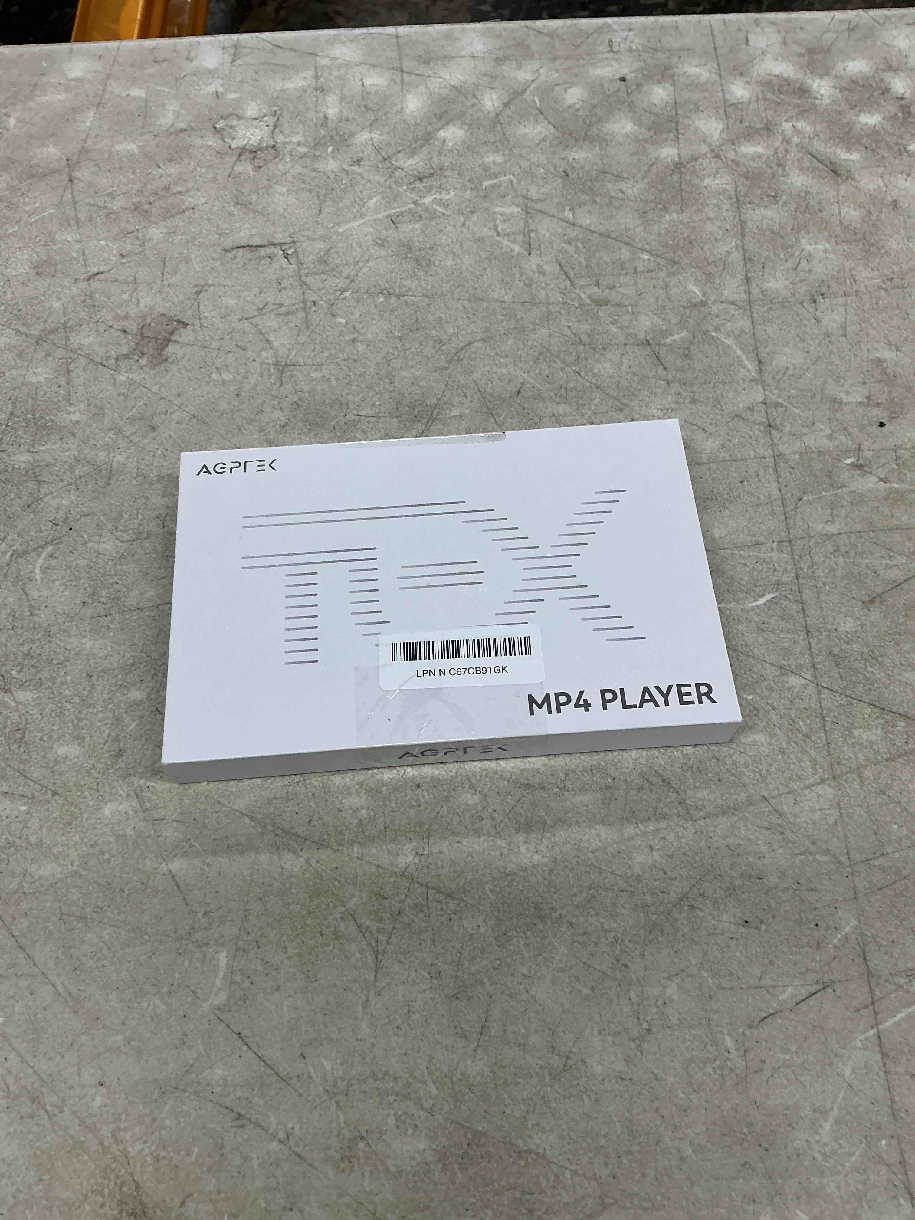 Condition photo showing Good Condition for agptek 160gb mp3 player with bluetooth and wifi, t08x 4'' android 14 mp4 music player with spotify, audible, app store, up to 1tb, blue 160gb blue