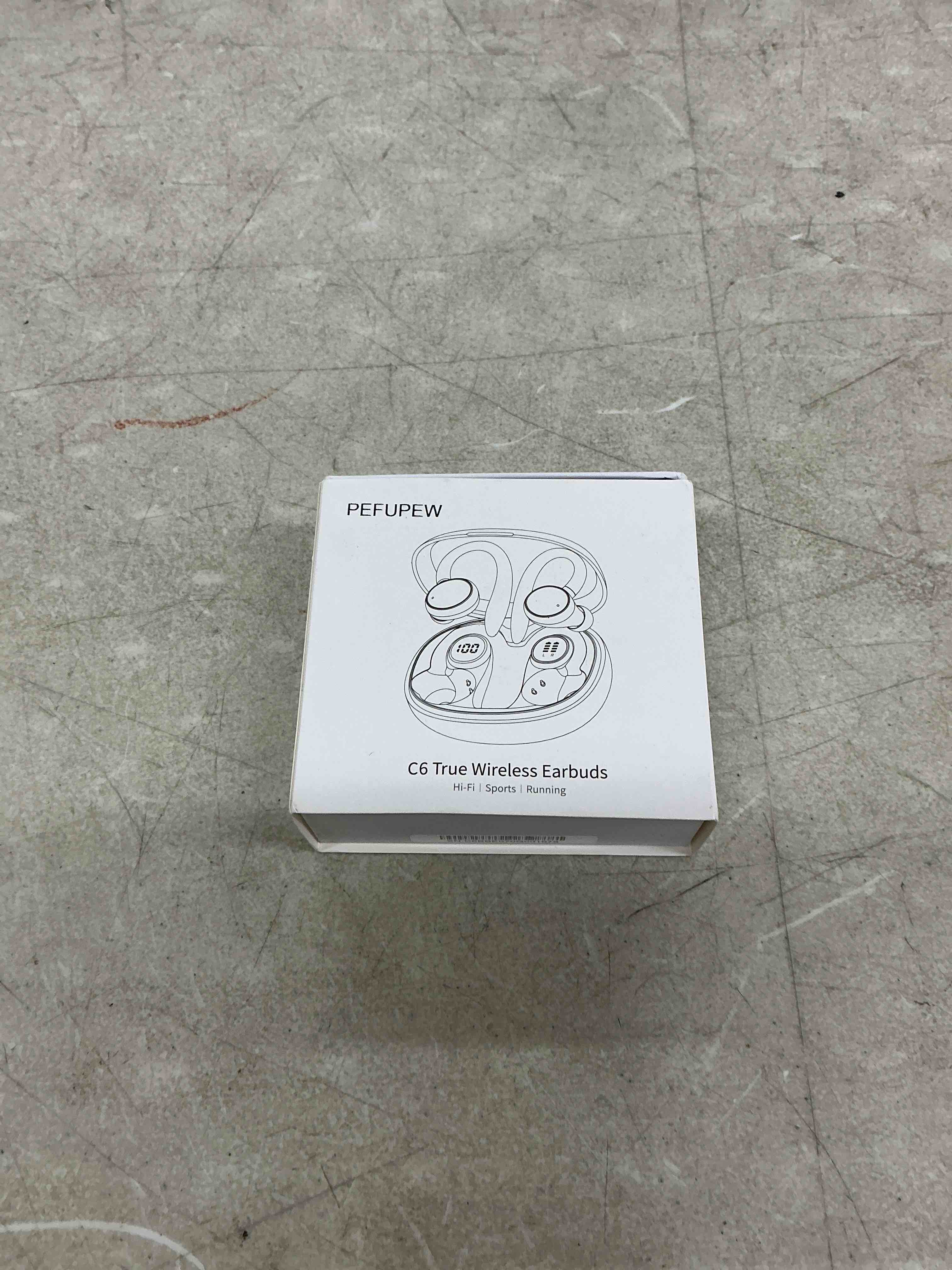 Condition photo showing Good Condition for wireless earbuds, bluetooth 5.4 headphones sport, over ear buds with enc noise cancelling mic, 48h, wireless earphone with earhooks, stereo deep bass, ip7 waterproof headset for workout, black