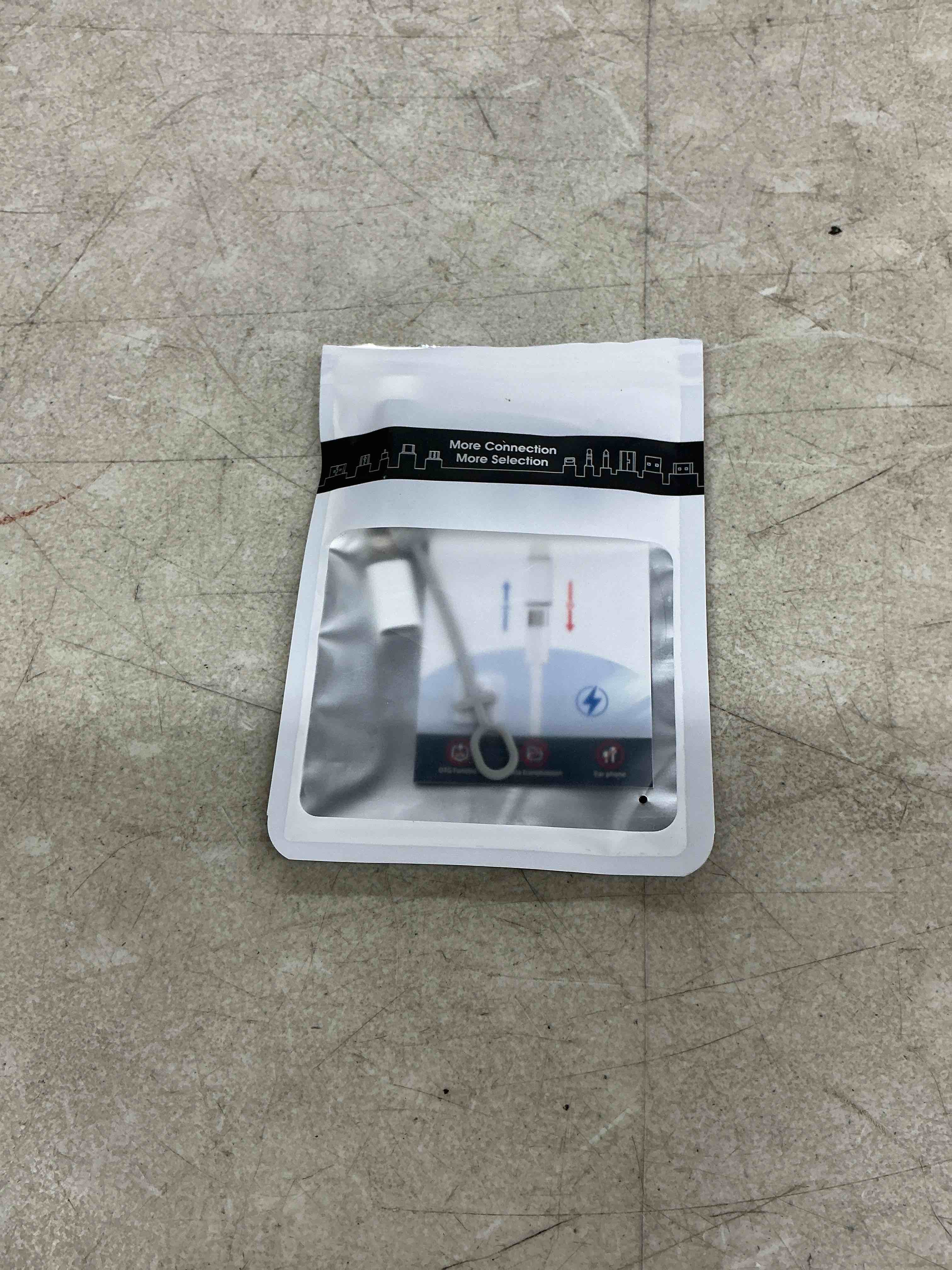 Condition photo showing Good Condition for mfi certified 27w usb c to lightning adapter (2 pack) - fast charging data sync, lightning to usb type c cable adapter for iphone14/13/12 series, ipad, airpods, with anti-lost loop, not for audio/otg 2 white