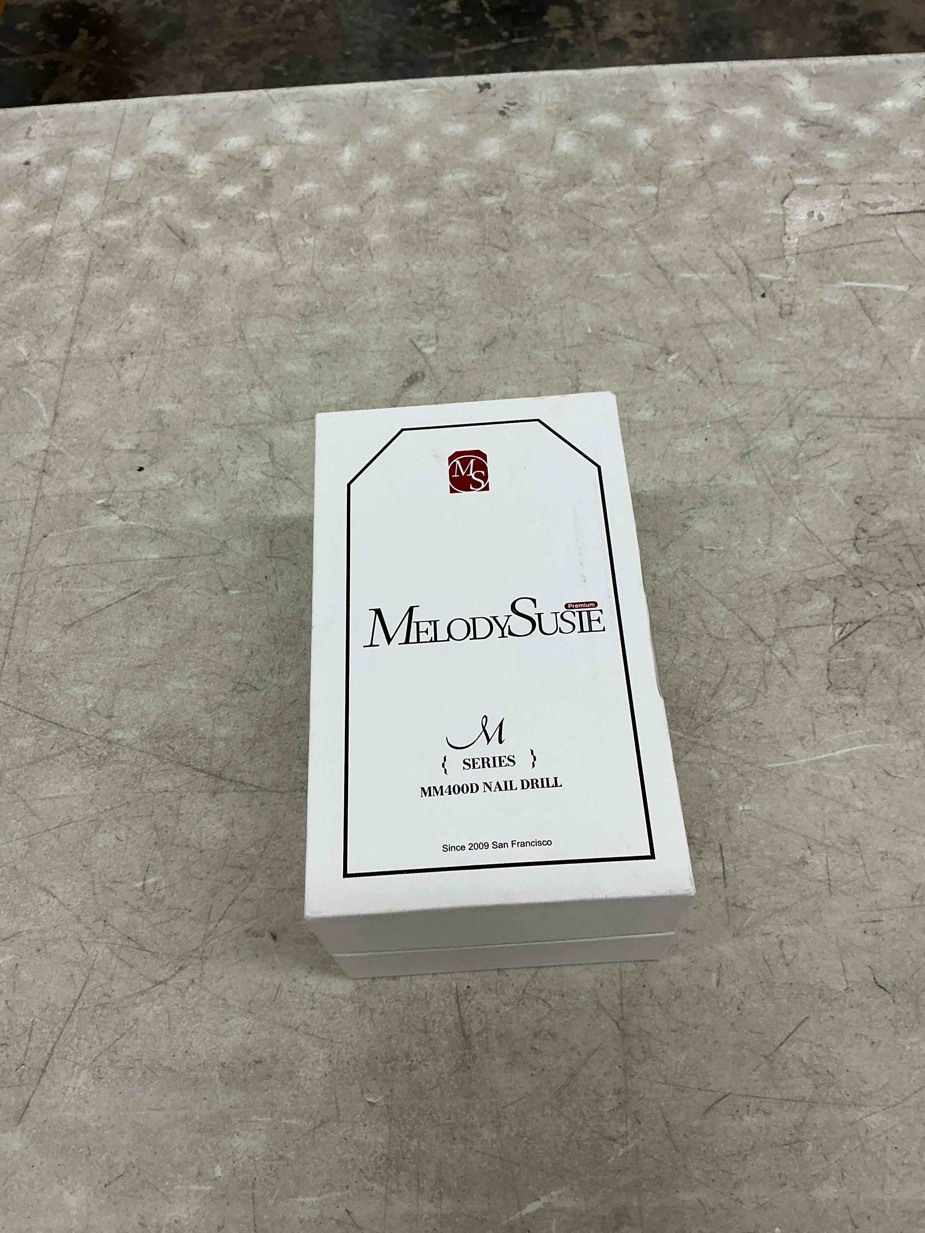Condition photo showing Good Condition for melodysusie professional clip-on high-efficiency nail drill,mm400d 35000rpm rechargeable e-file with gem-cut design and lightweight handpiece for all manicure shaping, gel removal & salon use