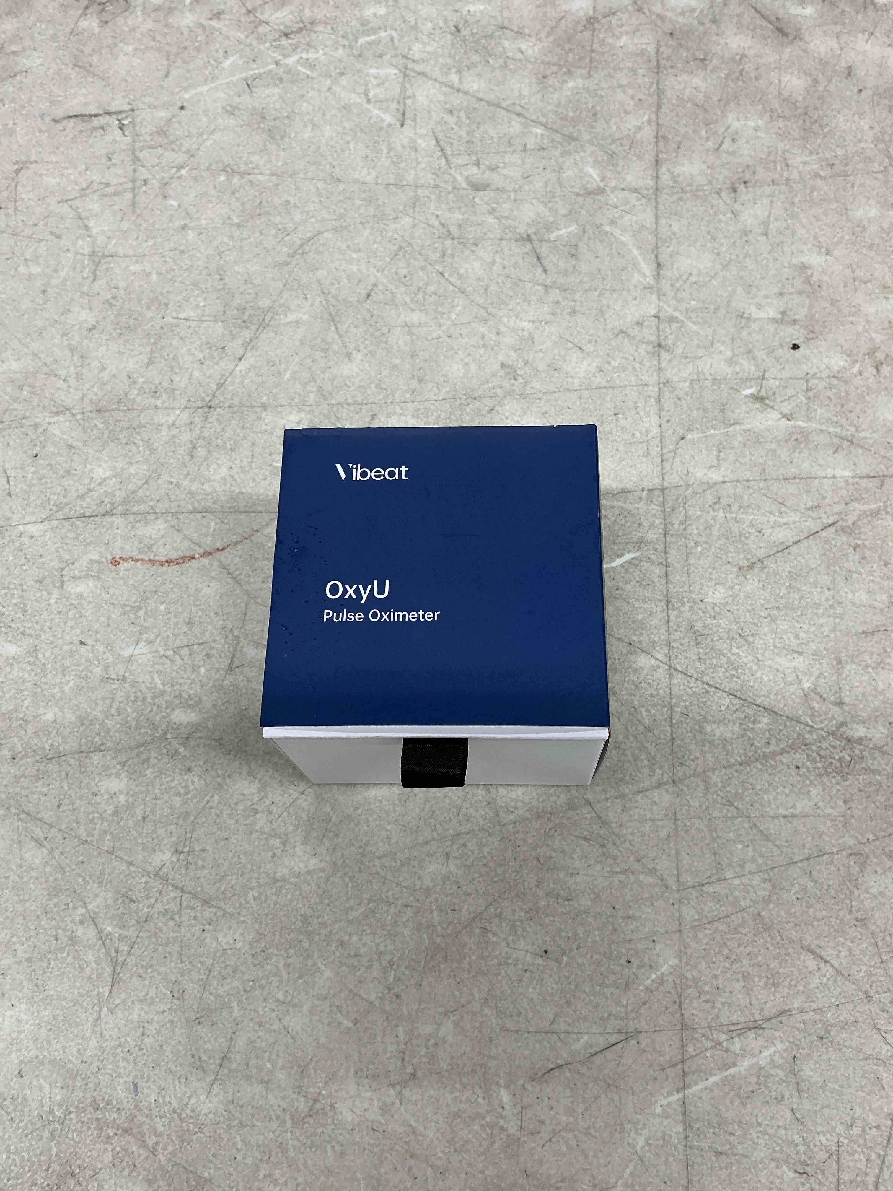 Condition photo showing Good Condition for vibeat wrist blood oxygen monitor oxyu - continuous o2 & heart rate tracking with finger sensor, bluetooth pulse oximeter with real-time notification, free app & pc report