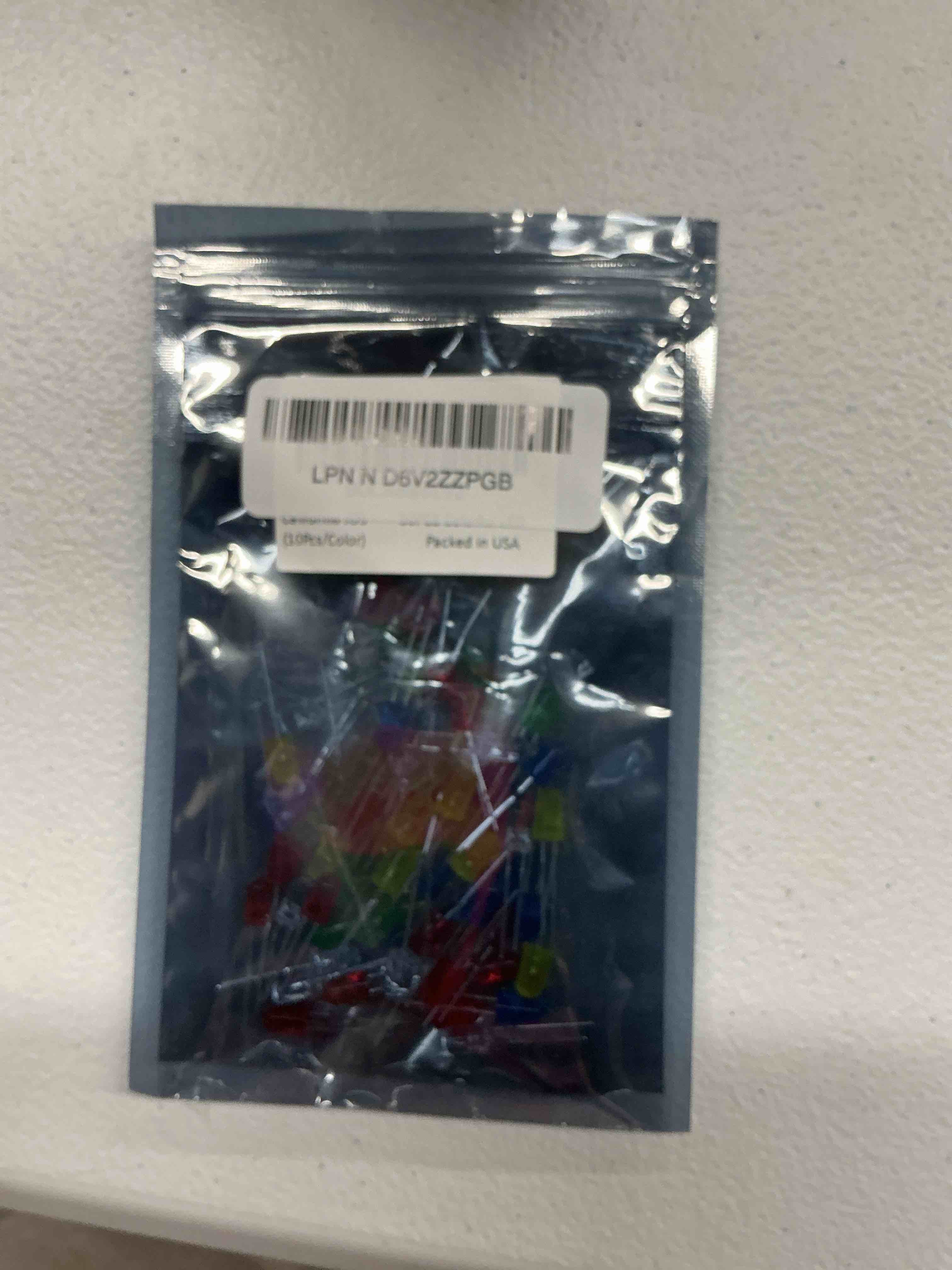 Condition photo showing Good Condition for california jos 50 pcs colorful 5mm led light diodes, led circuit assorted kit for science project experiment (10pieces/color)