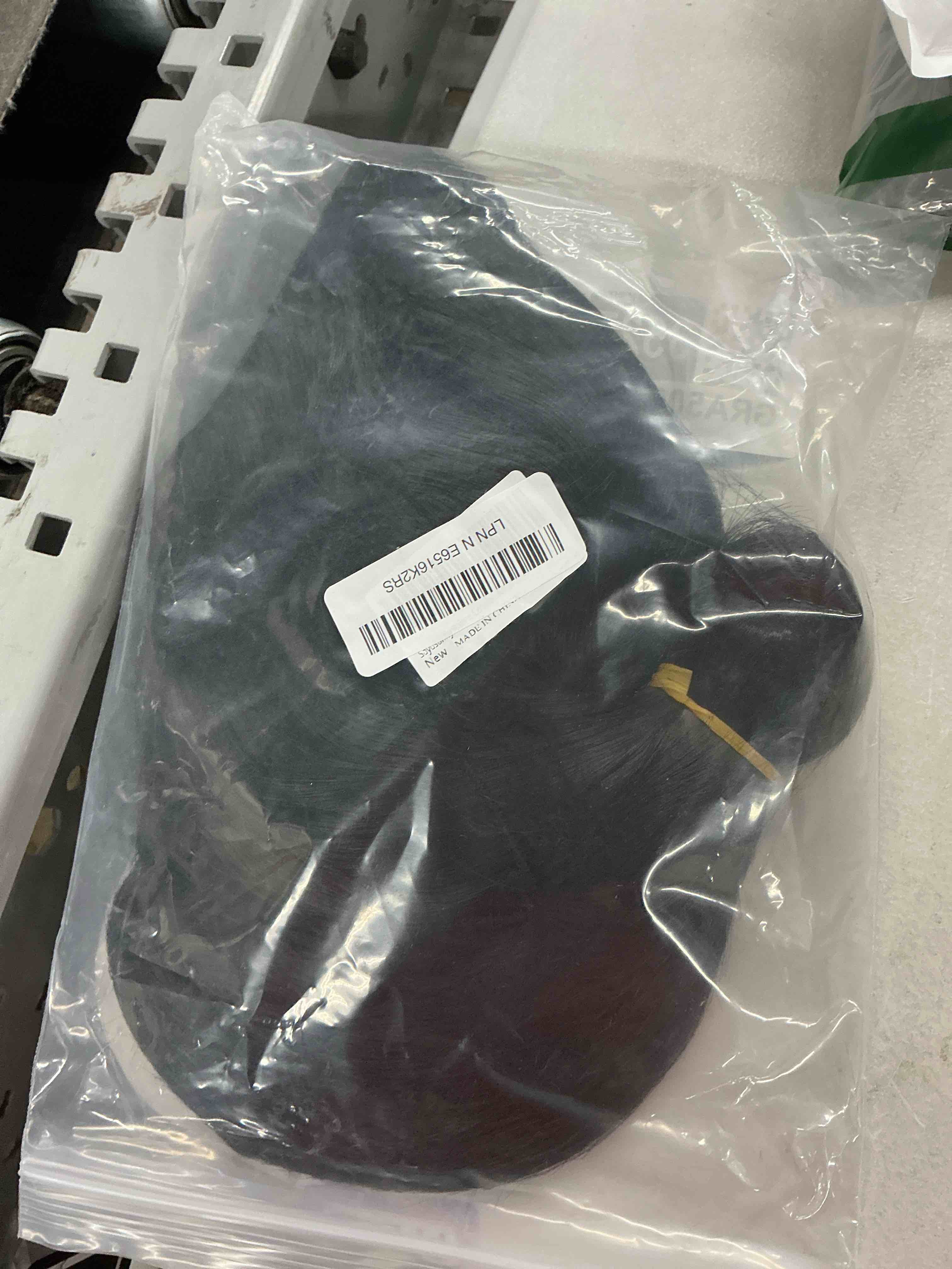 Condition photo showing Good Condition for anime cosplay wig costume halloween wigs for male adult (black ponytail)