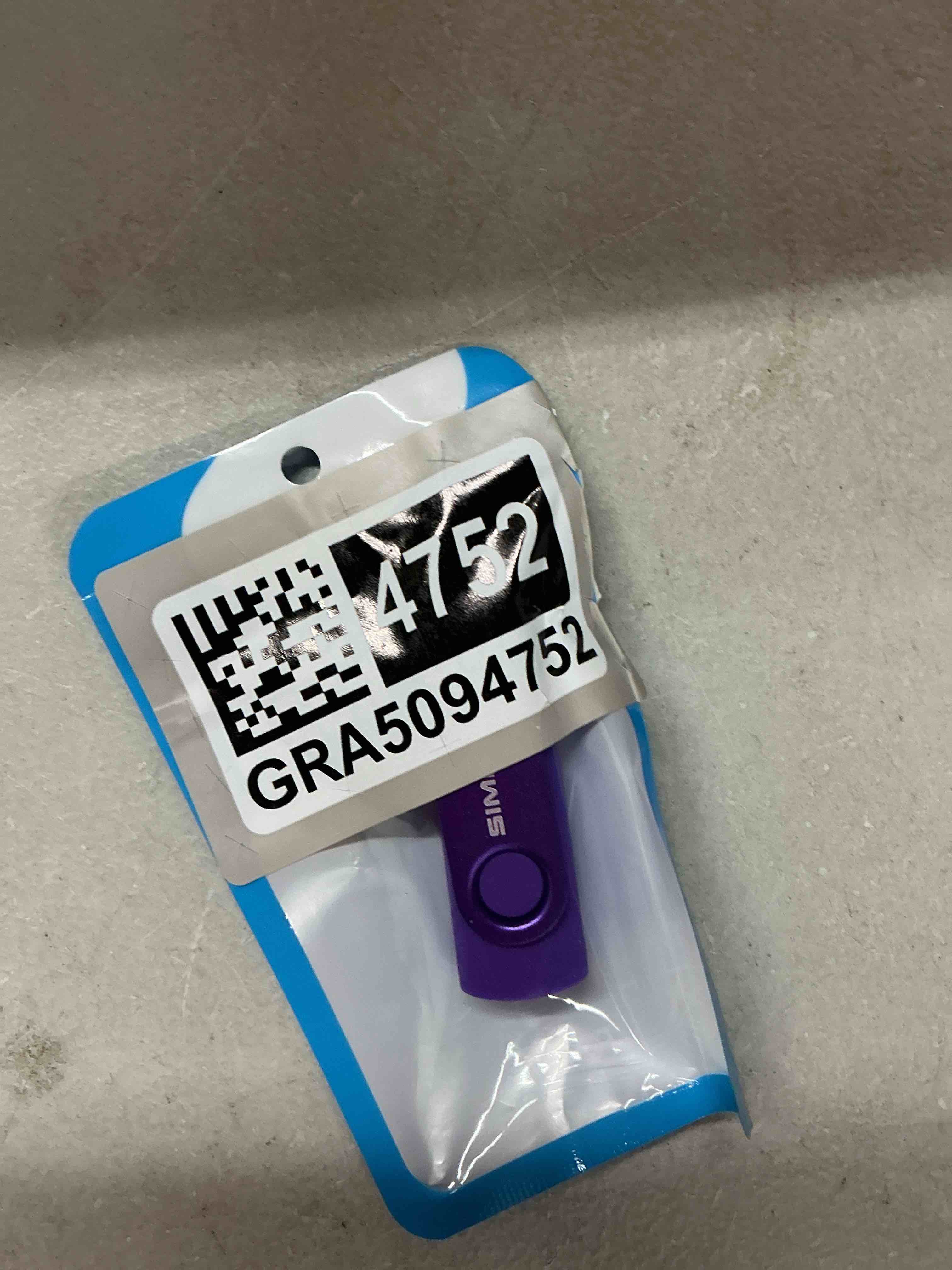 Condition photo showing New/Like New for simmax 32gb memory stick usb 2.0 flash drives swivel thumb drive pen drive (32gb purple) 32gb 1pack 32gb swivel-purple