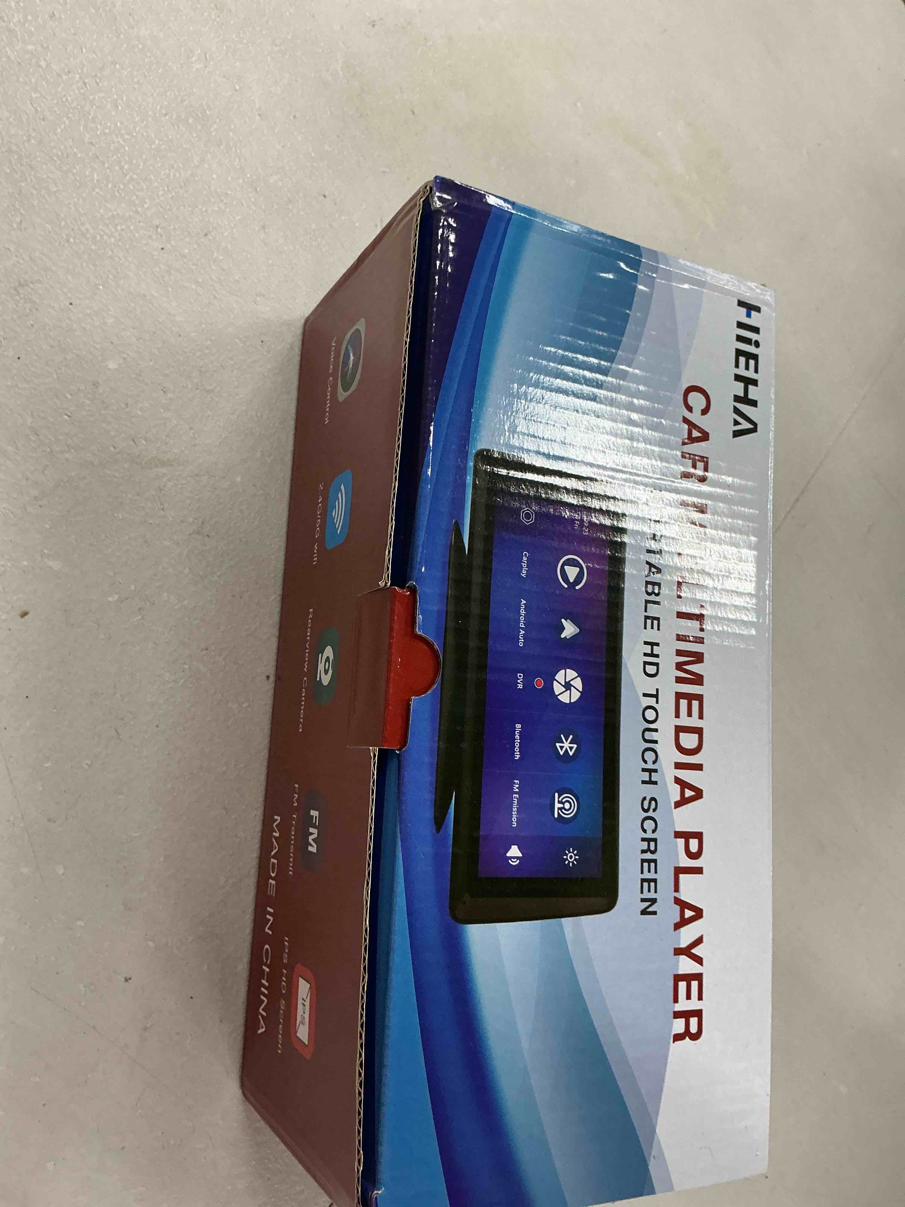 Condition photo showing Good Condition for 8.1" hd carplay screen for car stereo, 2k dash cam wireless portable touch screen car play with apple carplay & android auto with 1080p back up camera, bluetooth, mirror link, gps , aux, voice control