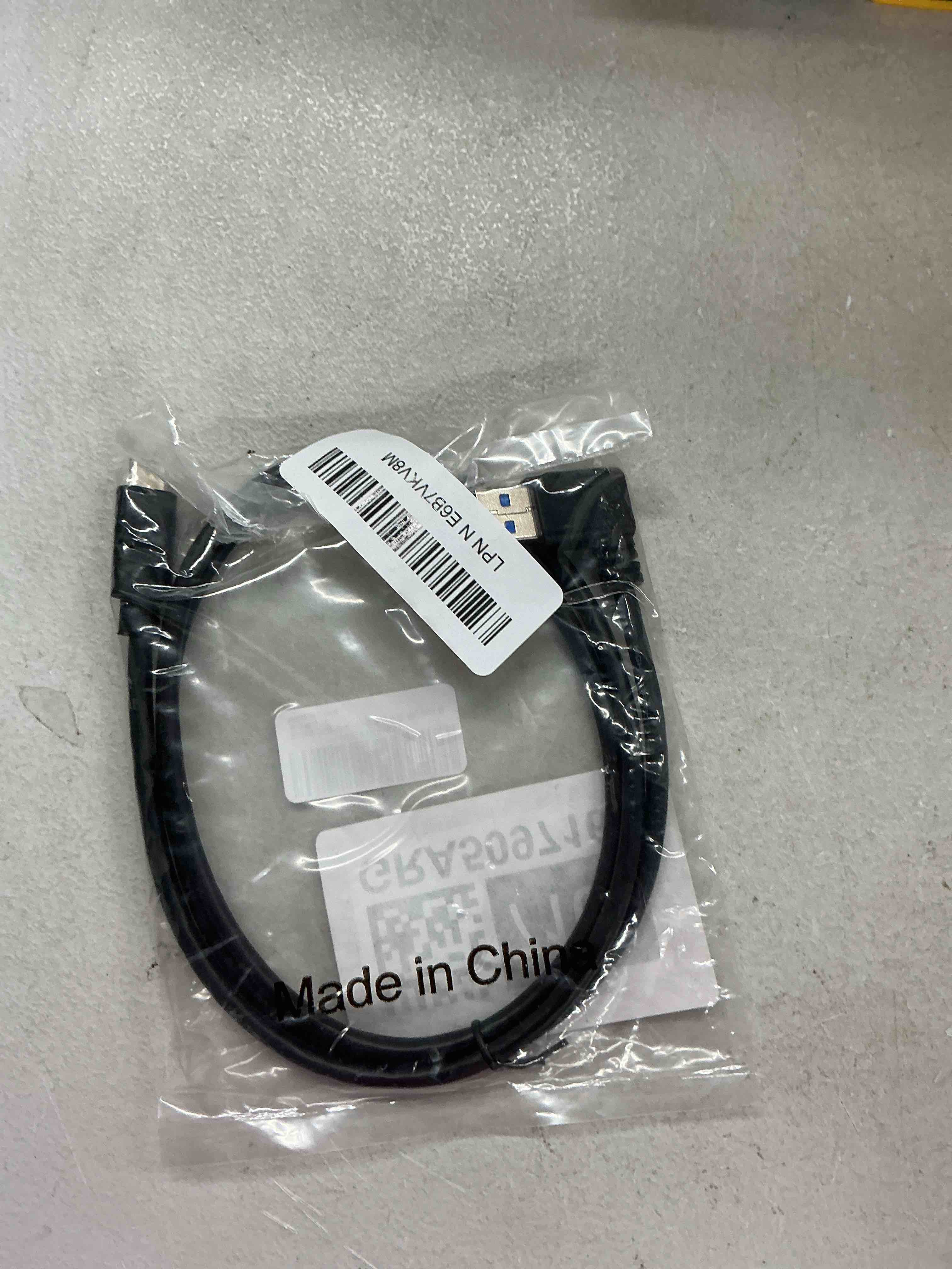 Condition photo showing New/Like New for disscool usb 3.0 to usb c cable, 90 degree right angle usb 3.0(type-a) male to usb 3.1(type-c) data charge cable connector extension cord for laptop(1m)