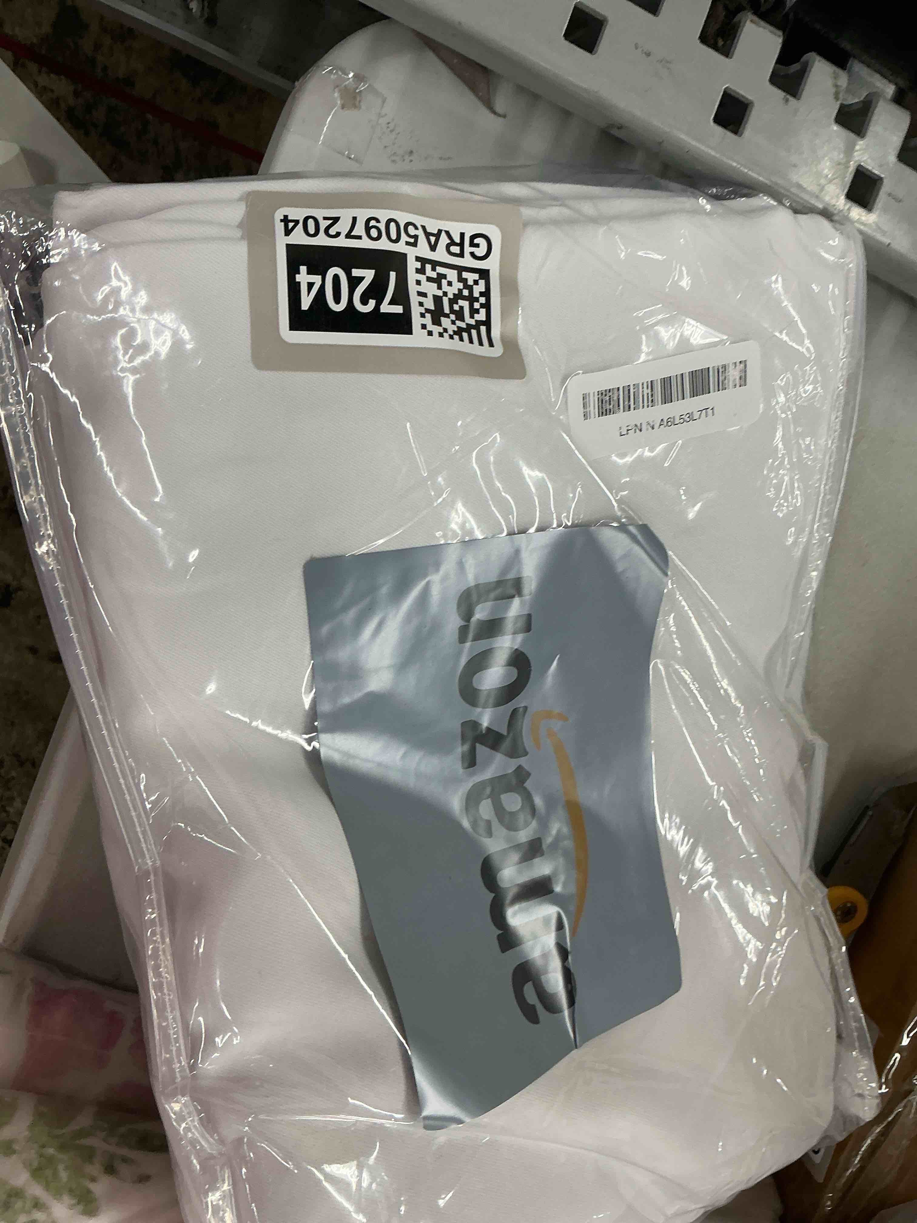 Condition photo showing Good Condition for chrisdowa white 100% blackout curtains 90 inch long for bedroom with black liner, 2 thick layers total blackout thermal insulated grommet long window curtains 2 panels set (pure white, 52 x 90 inch) 52"w x 90"l (pack of 2) white