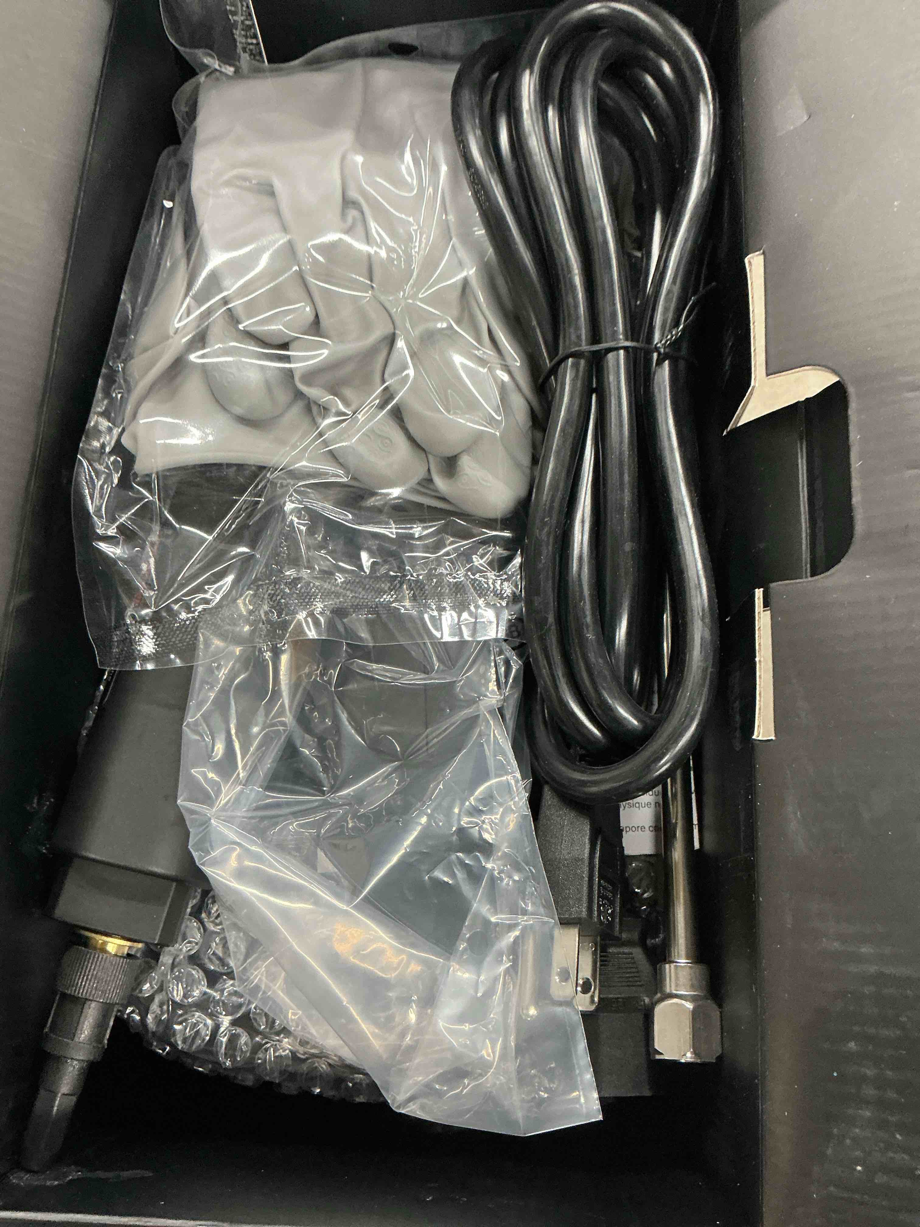 Condition photo showing New/Like New for gautye steam cleaner, 3 level adjustable handle with 18 accessories, black | 10s heat up, 2.11 quarts tank, handle steam cleaner for home, steamer for cleaning for kitchen, grout, dirt, tile, floor, car