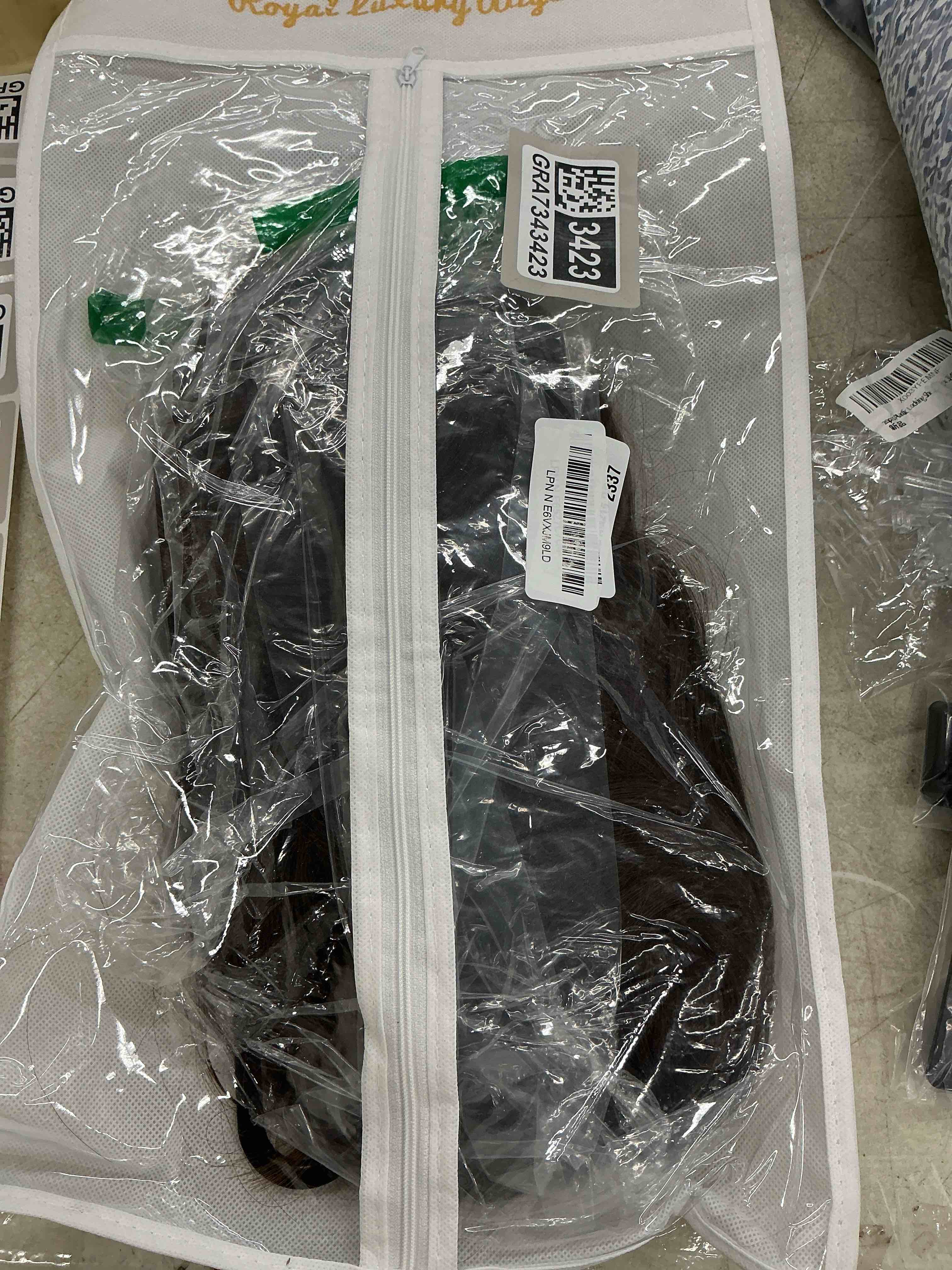 Condition photo showing Good Condition for black brown shoulder length wigs human hair with side part, breathable capless glueless, heat resistant real hair for stylish everyday wear (natural brown, 22inch) natural brown 22 inch