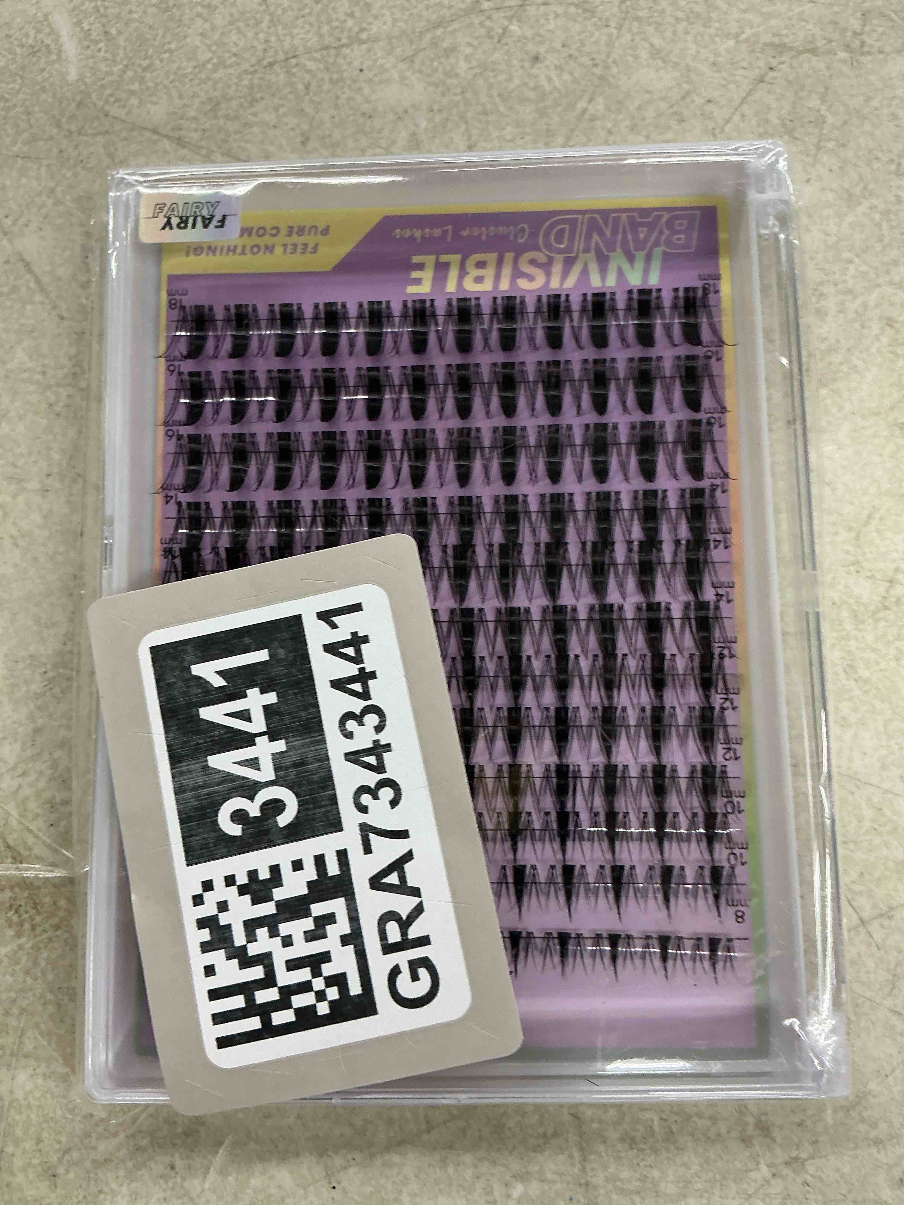 Condition photo showing New/Like New for b&q fairy lash clusters - diy lash extension at home beginner-friendly manga lashes, 144pcs eyelash clusters with 0.3mm invisible band & waterproof, salon look for daily work & parties ?fairy 8-18mm? lash-fairy-8-18mm