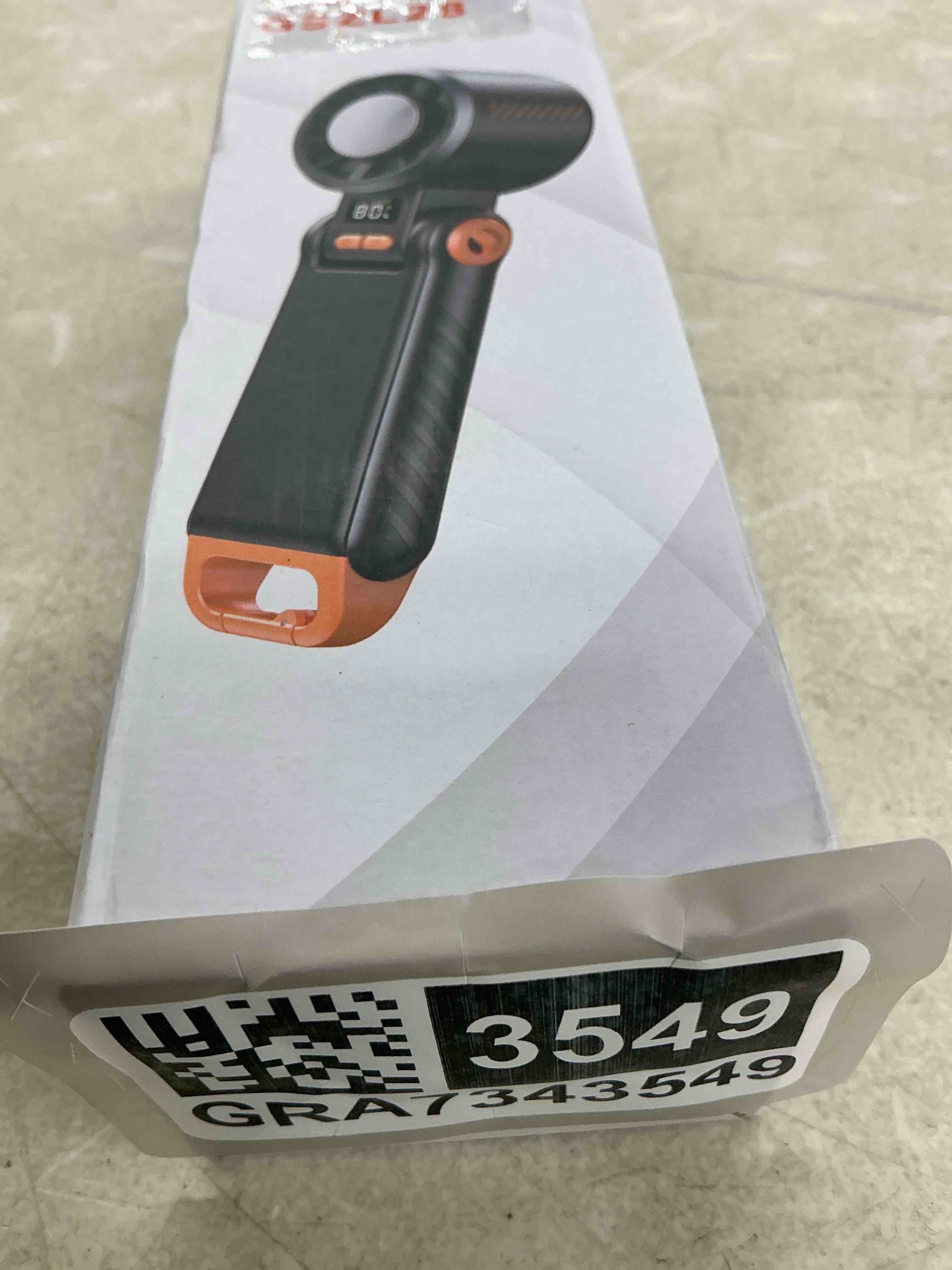 Condition photo showing Good Condition for portable handheld fan with semiconductor ice cooling, [instant ice relief], 4000mah rechargeable mini personal fan, 5 speeds, quiet usb travel fan for outdoor, commuting, summer heat