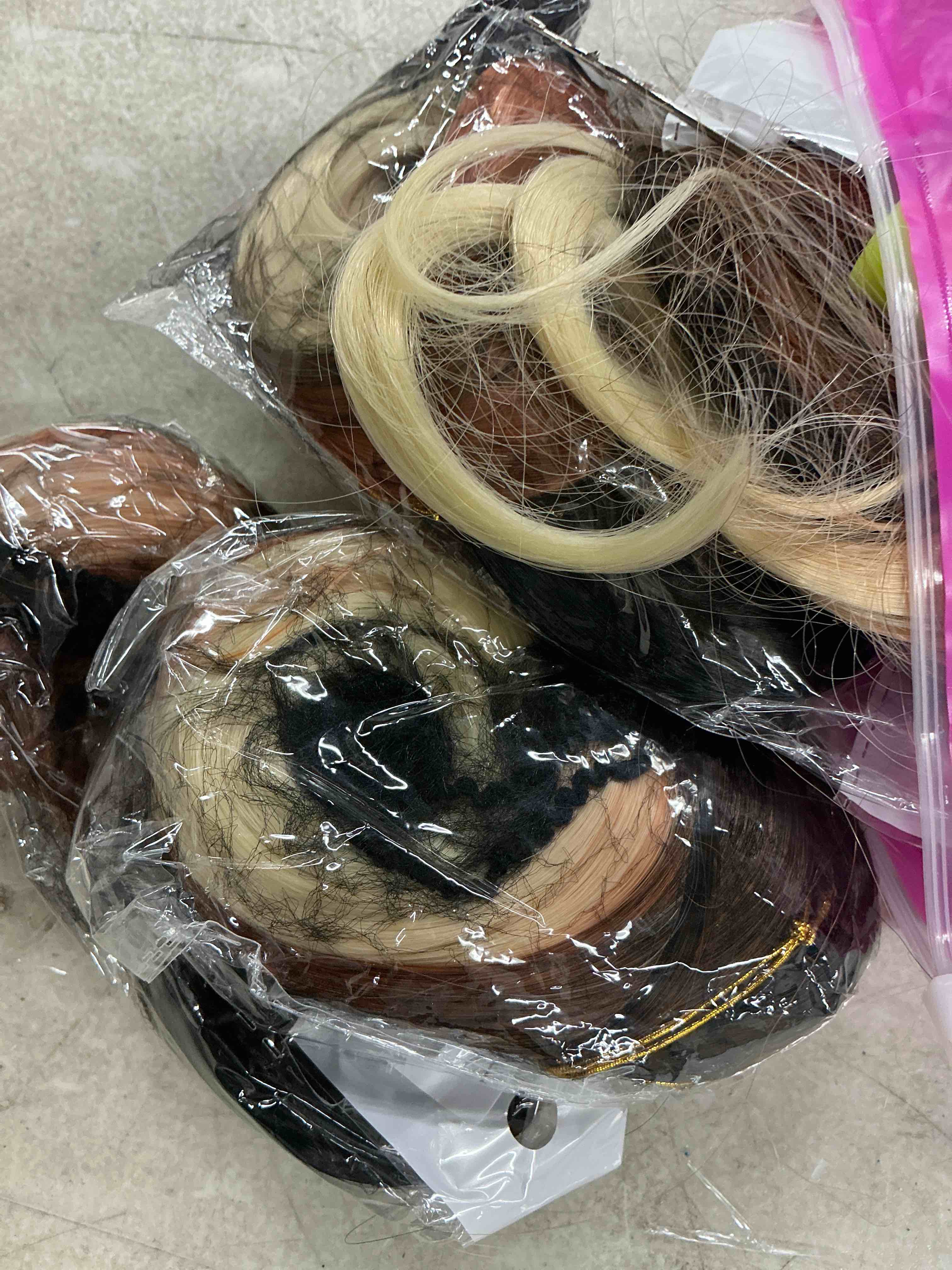 Condition photo showing Good Condition for french curl braiding hair, 1b/30/613, 12 inch, 8 packs | french curl crochet braids, curly braiding hair, skin-friendly bouncy synthetic knotless braiding hair extensions 12 inch 1b/30/613