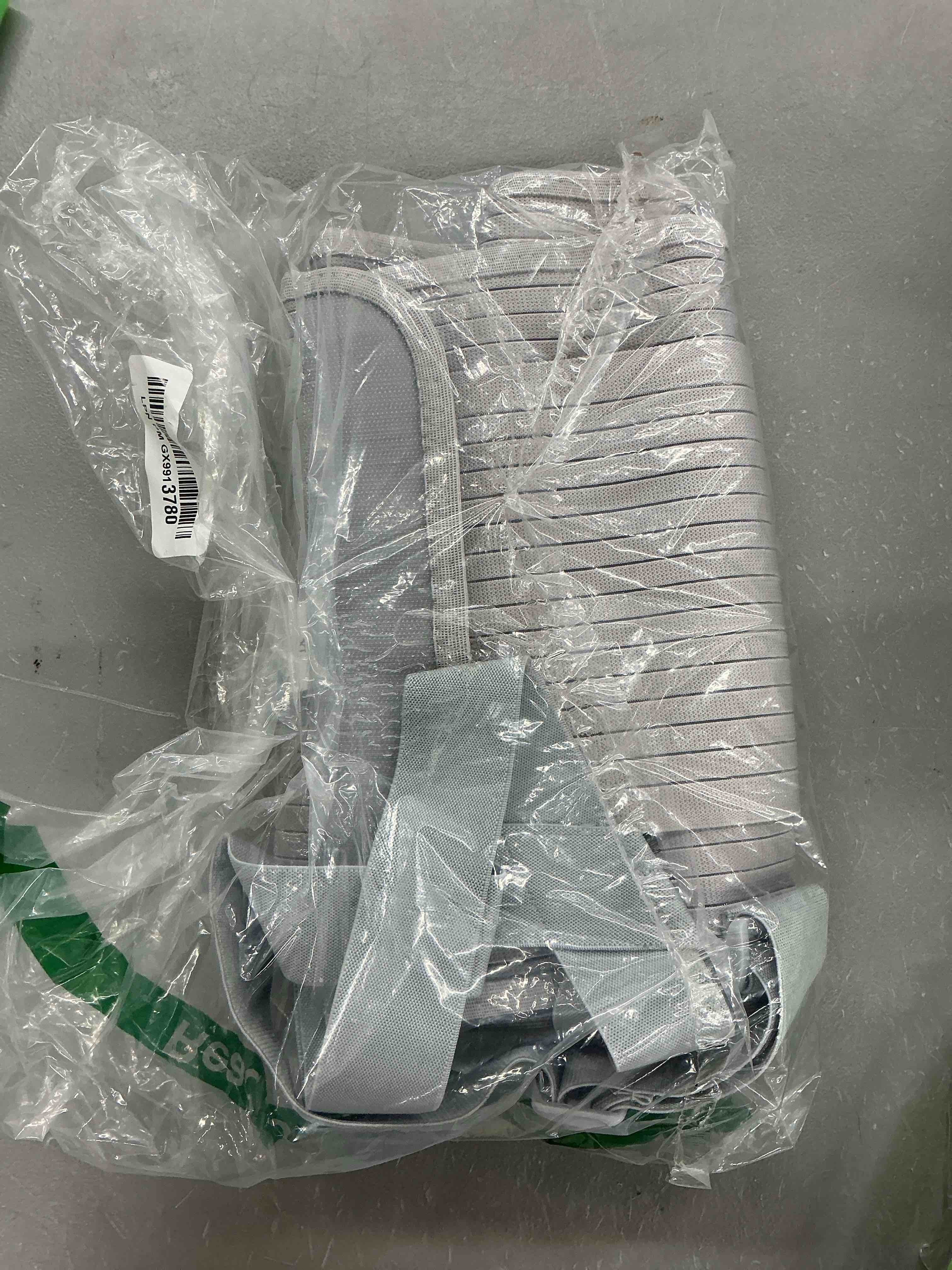 Condition photo showing Good Condition for rib injury chest binder brace for cracked ribs - elastic rib support belt for men and women - rib cage support belts chest compression wrap for bruised, fractured or dislocated ribs protection, compression wrap and chest support (x-large ( fits 49” - 59” ))