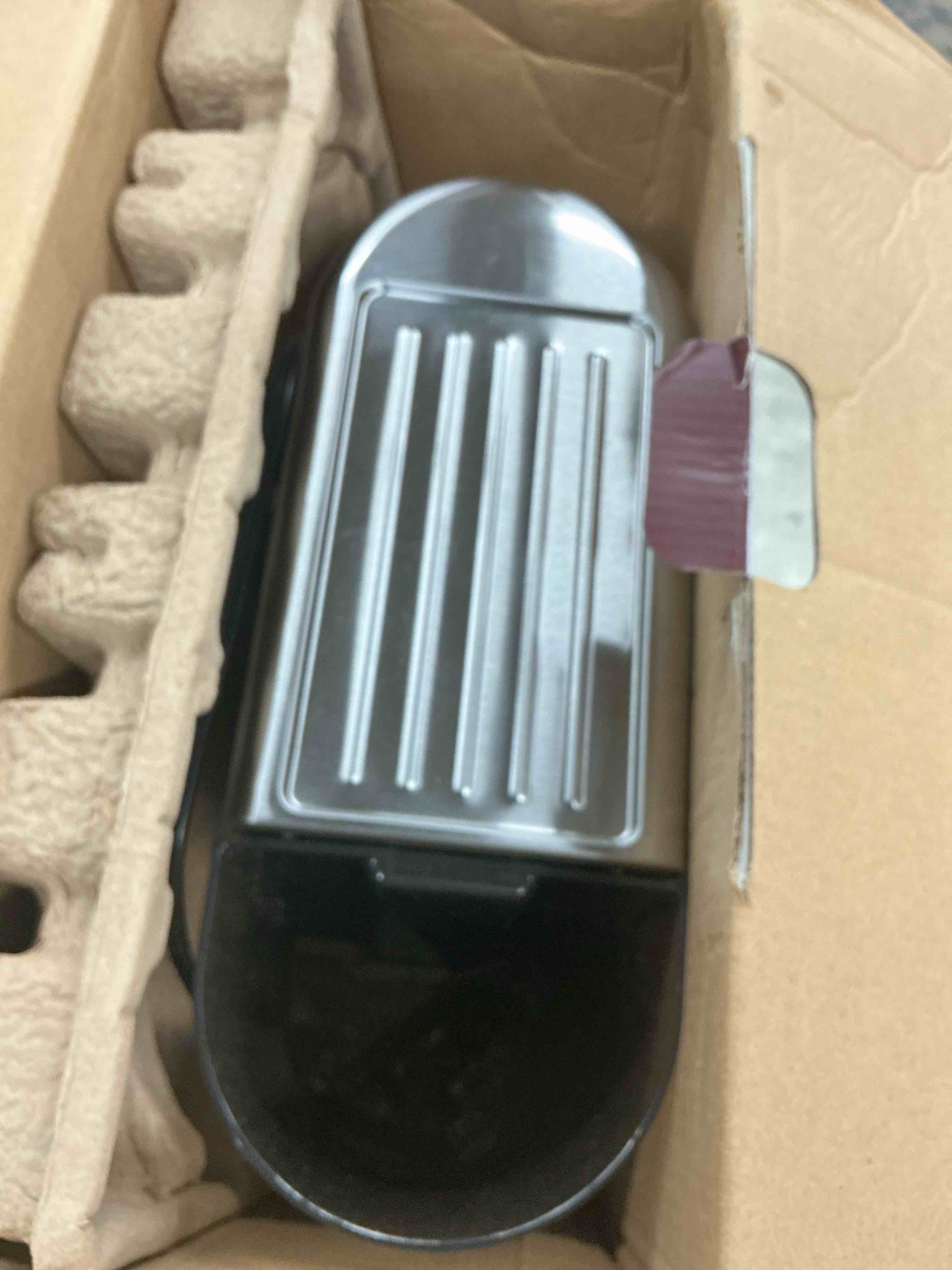 Condition photo showing Good Condition for neretva espresso machine 20 bar, super compact espresso maker stainless steel professional coffee machine espresso with power steam & led display for home barista latte and cappuccino maker-silver