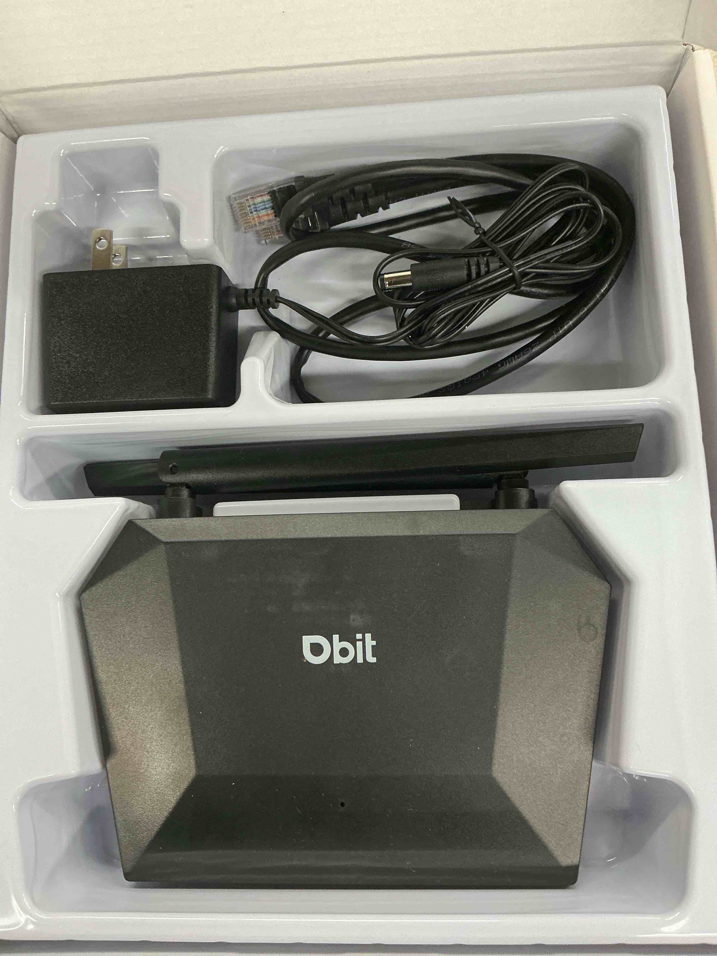 Condition photo showing Good Condition for dbit n300 2.4ghz wifi router with wisp wireless repeater mode internet router for security cameras, iot smart home devices - guest network, internet access control, wpa2, wps, easy setup (t1 pro) 2.4ghz n300 | updated version