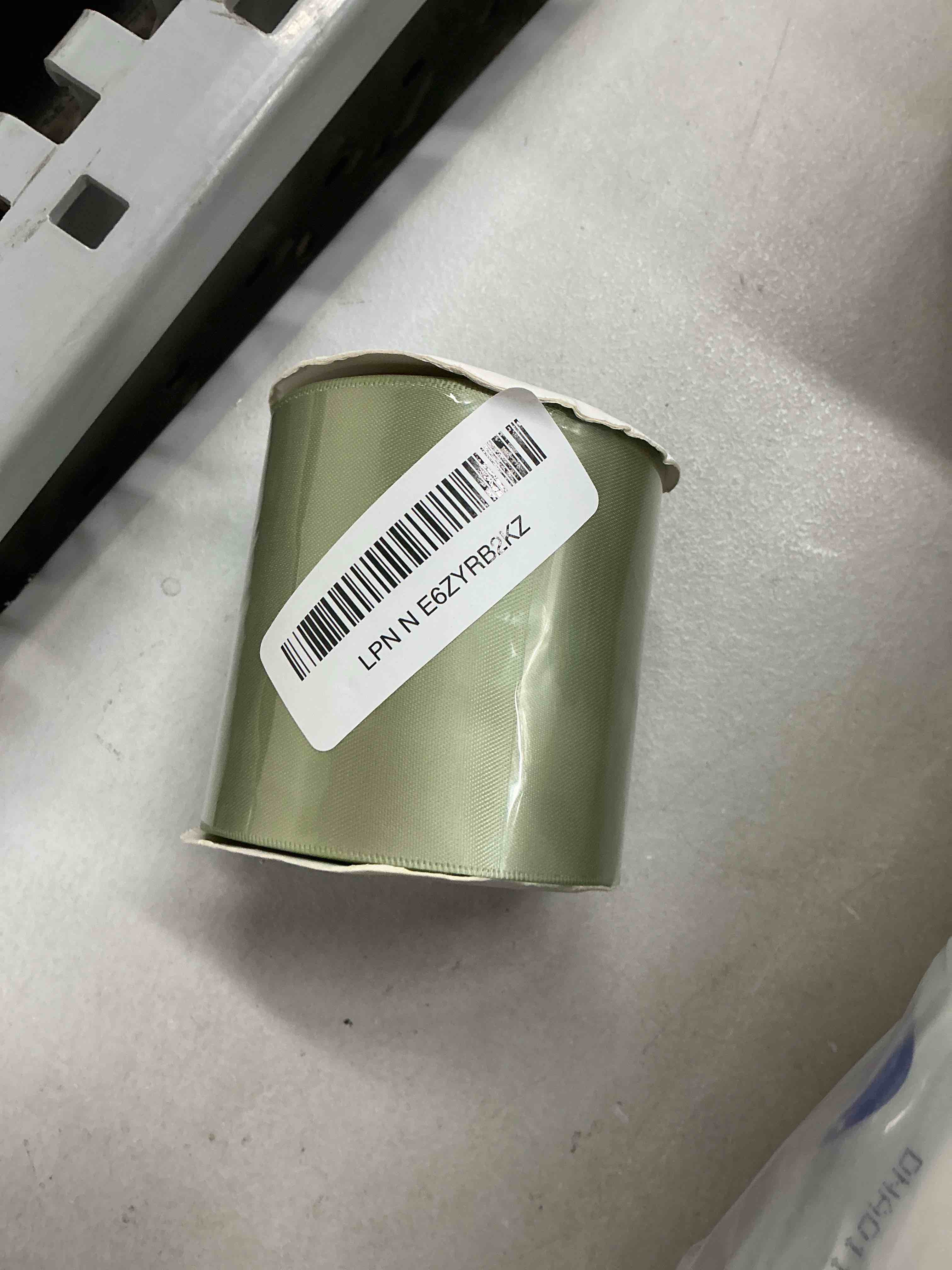 Condition photo showing New/Like New for ribbli dusty sage satin ribbon double faced satin 3 inch x continuous 10 yards-sage green ribbon for gift wrapping crafts wedding decoration bows bouquet floral arrangement