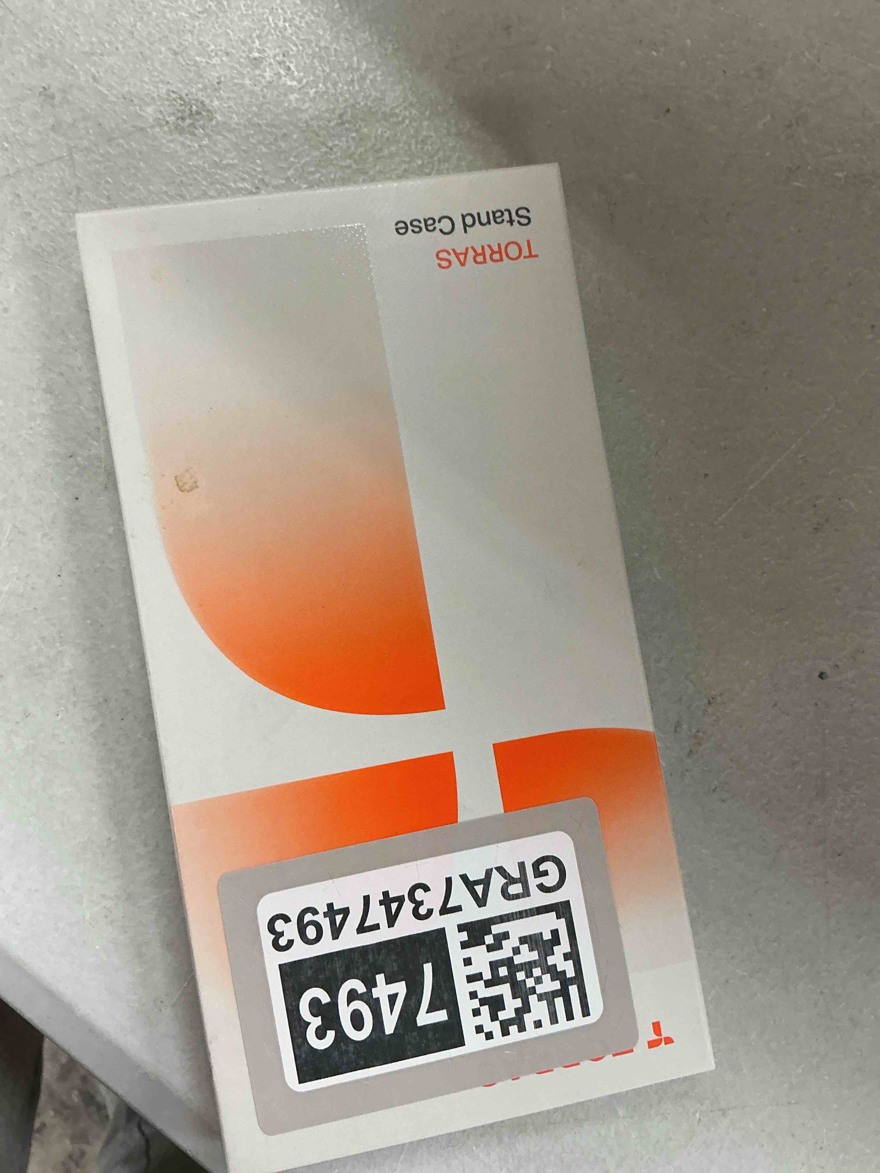 Condition photo showing Good Condition for torras 360 magnetic stand for iphone 17 pro max case, o3 fitness series | fit for magsafe, 4x military-grade protection, slim case for iphone 17 pro max 6.9", translucent cosmic orange c-cosmic orange for iphone 17 pro max