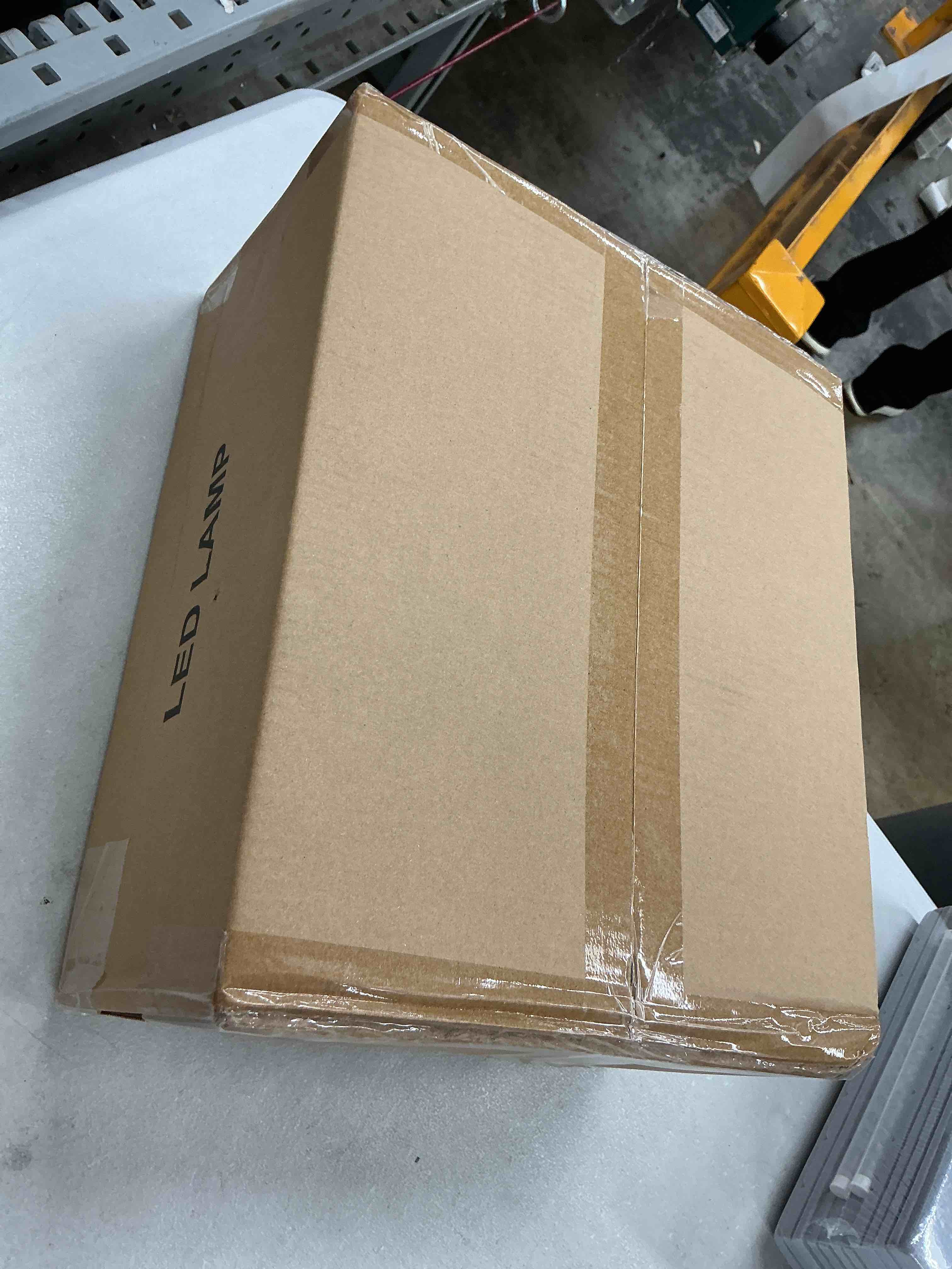 Condition photo showing Good Condition for 2pack dusk to dawn 120w led wall pack light fixture, 15600lm 600-800w hps/hid equivalent, 5000k daylight commerical/industrial outdoor security lighting, etl for parking lot,warehouse,entrance