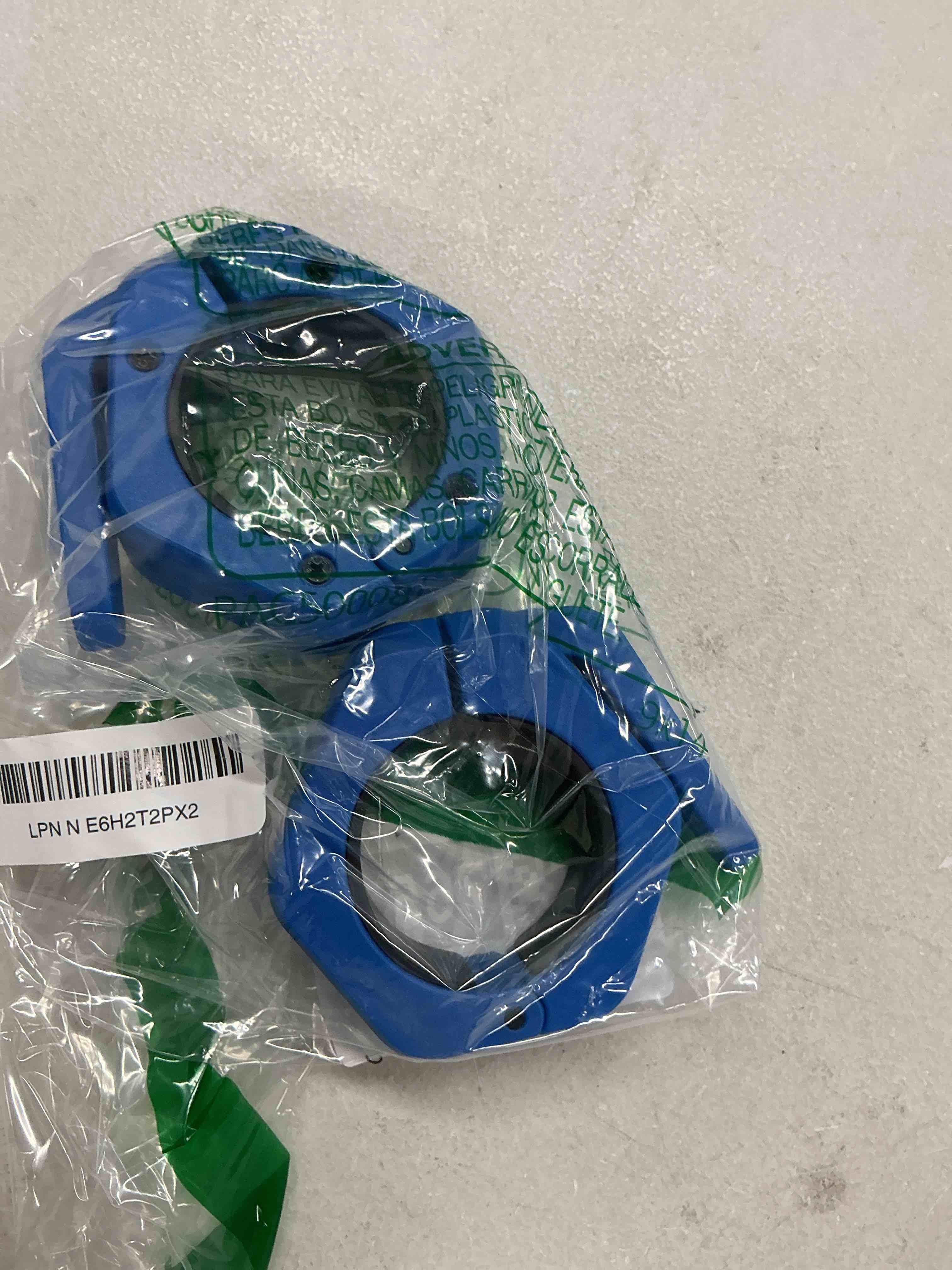 Condition photo showing Good Condition for olympic barbell clamps 2 inch barbell clips (pair) barbell collars for secure weightlifting quick release weight clips for bars with anti-slip tpr lining at home or gym clips (blue)