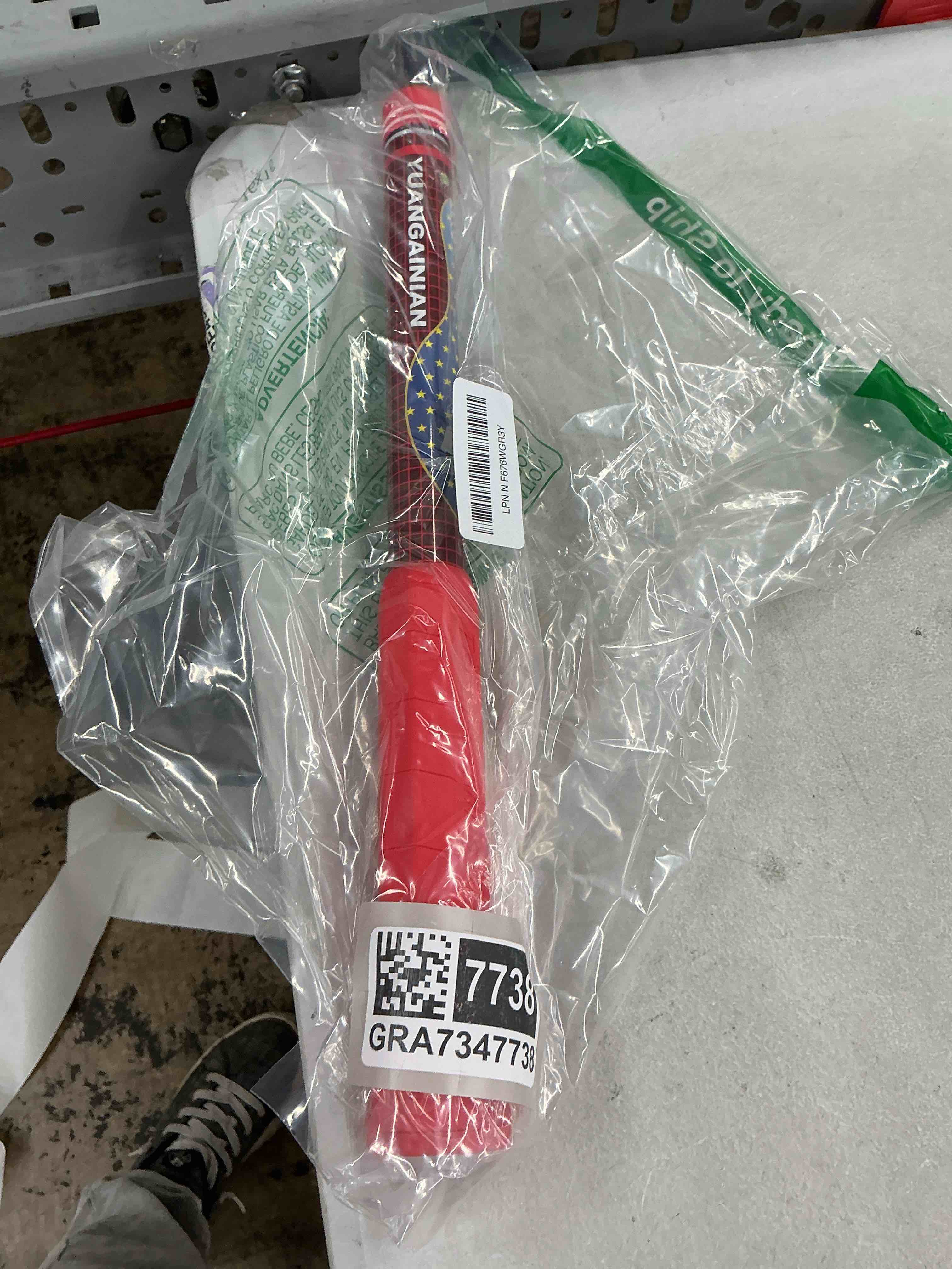 Condition photo showing Good Condition for tennis power trainer with magnetic resistance, moojay swing trainer sound feedback for correct technique pp handle, suitable for beginners & pros – training, fitness, and professional use - red