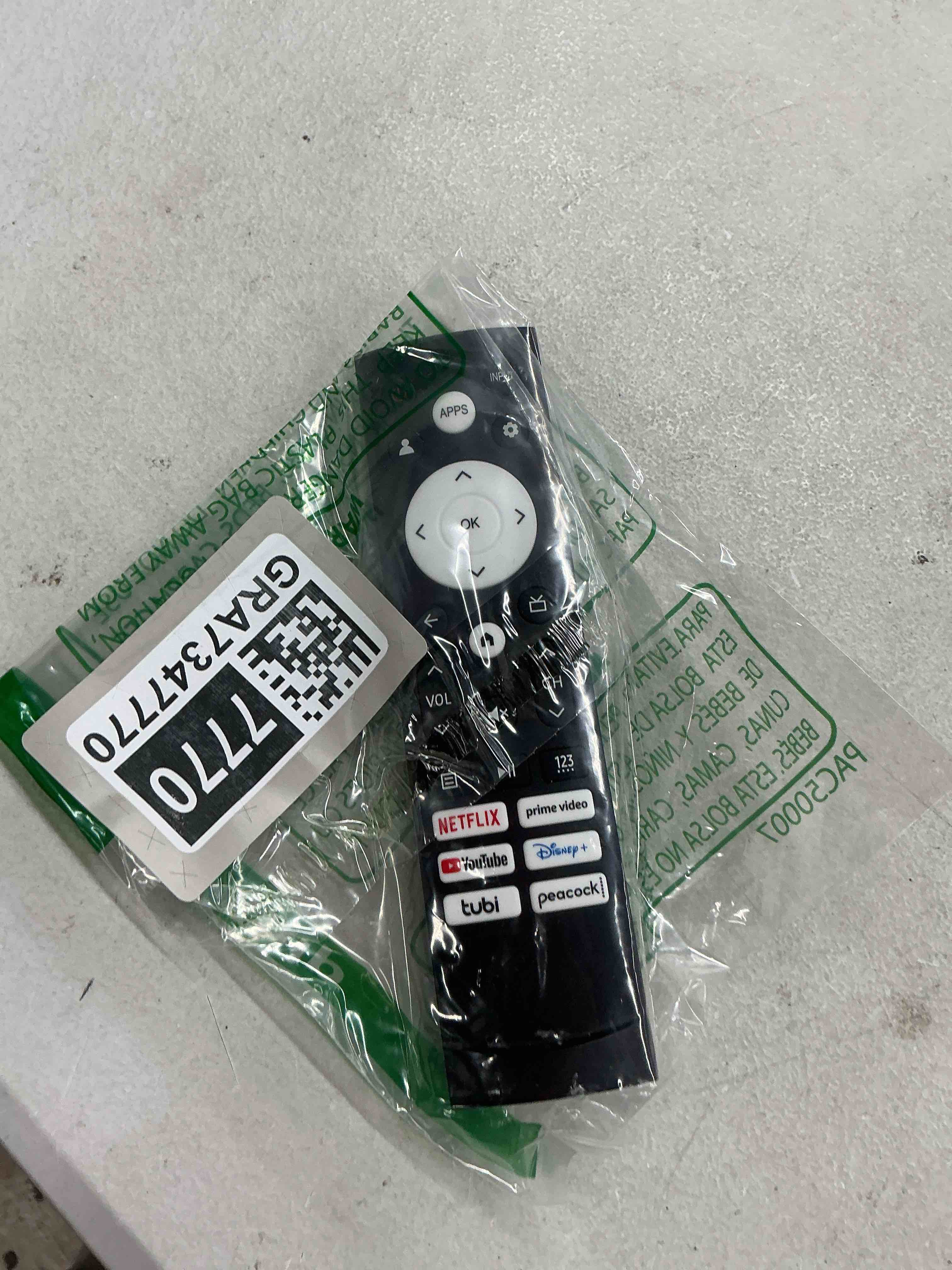 Condition photo showing Good Condition for replacement remote control for hisense smart google tv?for hisense uhd 4k uled google tvs for hisense tv remote