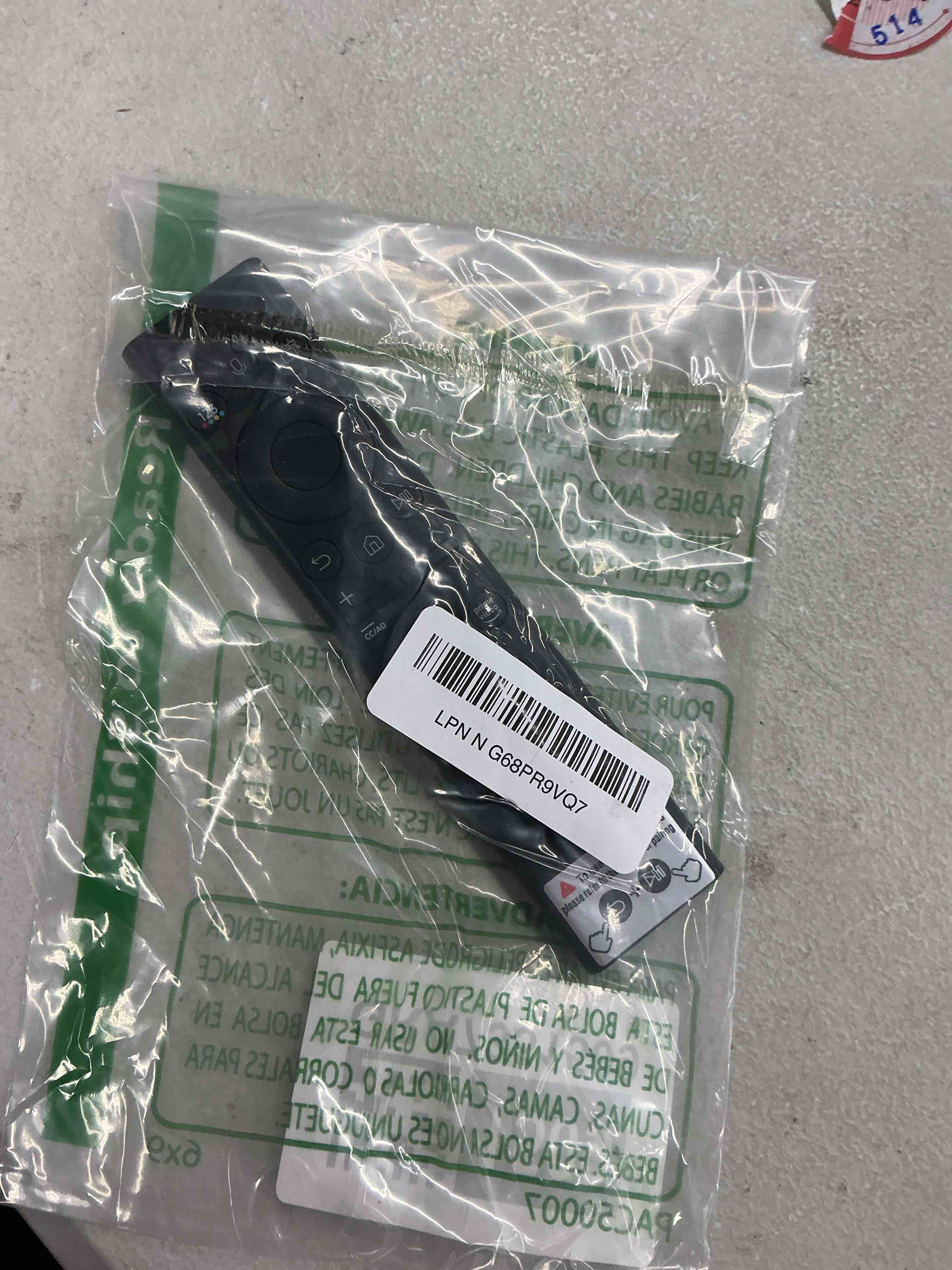 Condition photo showing Good Condition for for samsung tv remote bn59-01385a, compatible with samsung smart tv 2019-2025,solar charging voice remote, usb-c rechargeable black