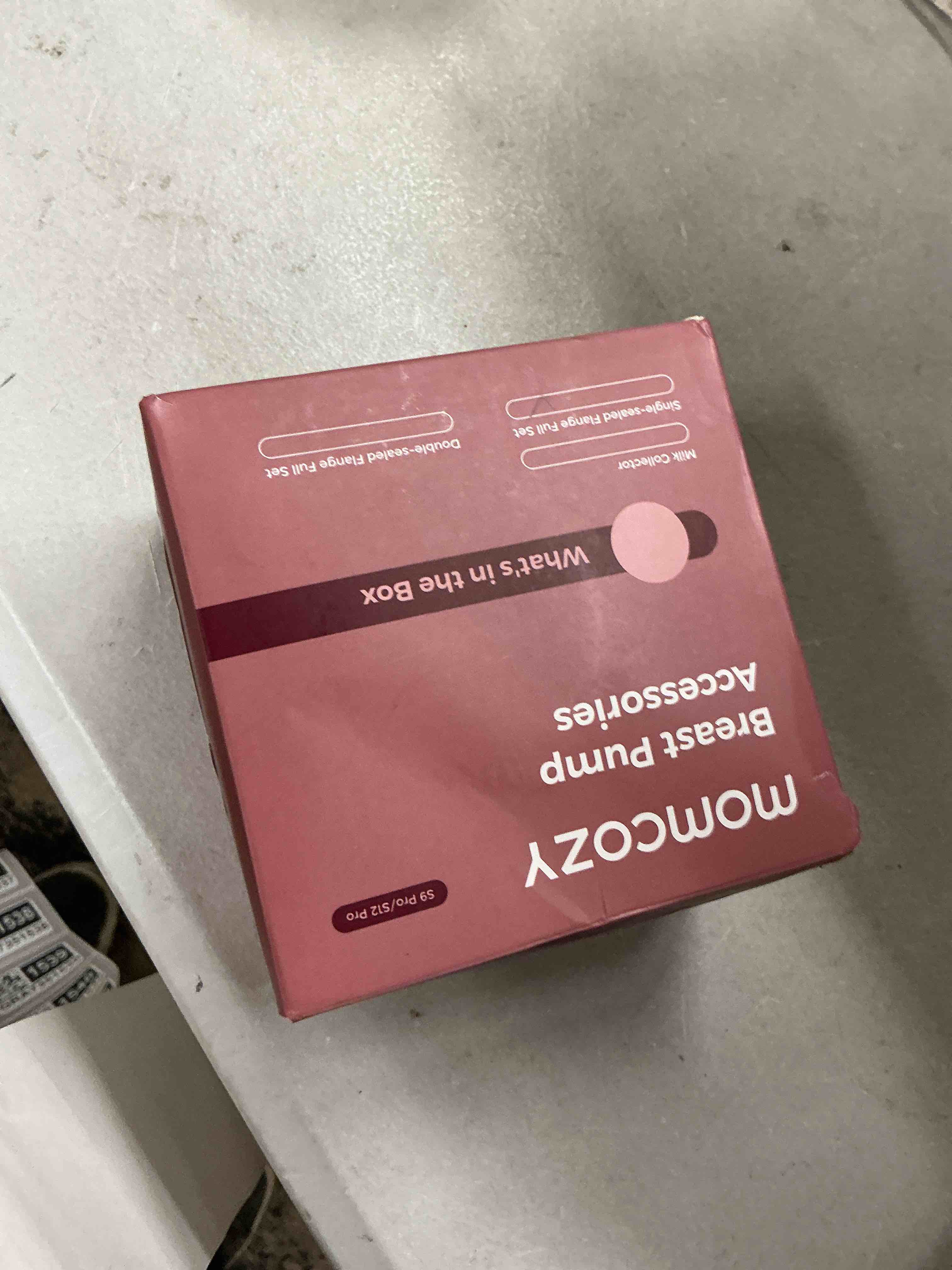 Condition photo showing Good Condition for momcozy original s9 pro/s12 pro replacement accessories, only compatible with s9 pro/s12 pro breast pump not for s9/s12/s12pro-quick (single-sealed full set collector 24mm flange 180ml, 1 pack) 24mm single seal full cup set-1