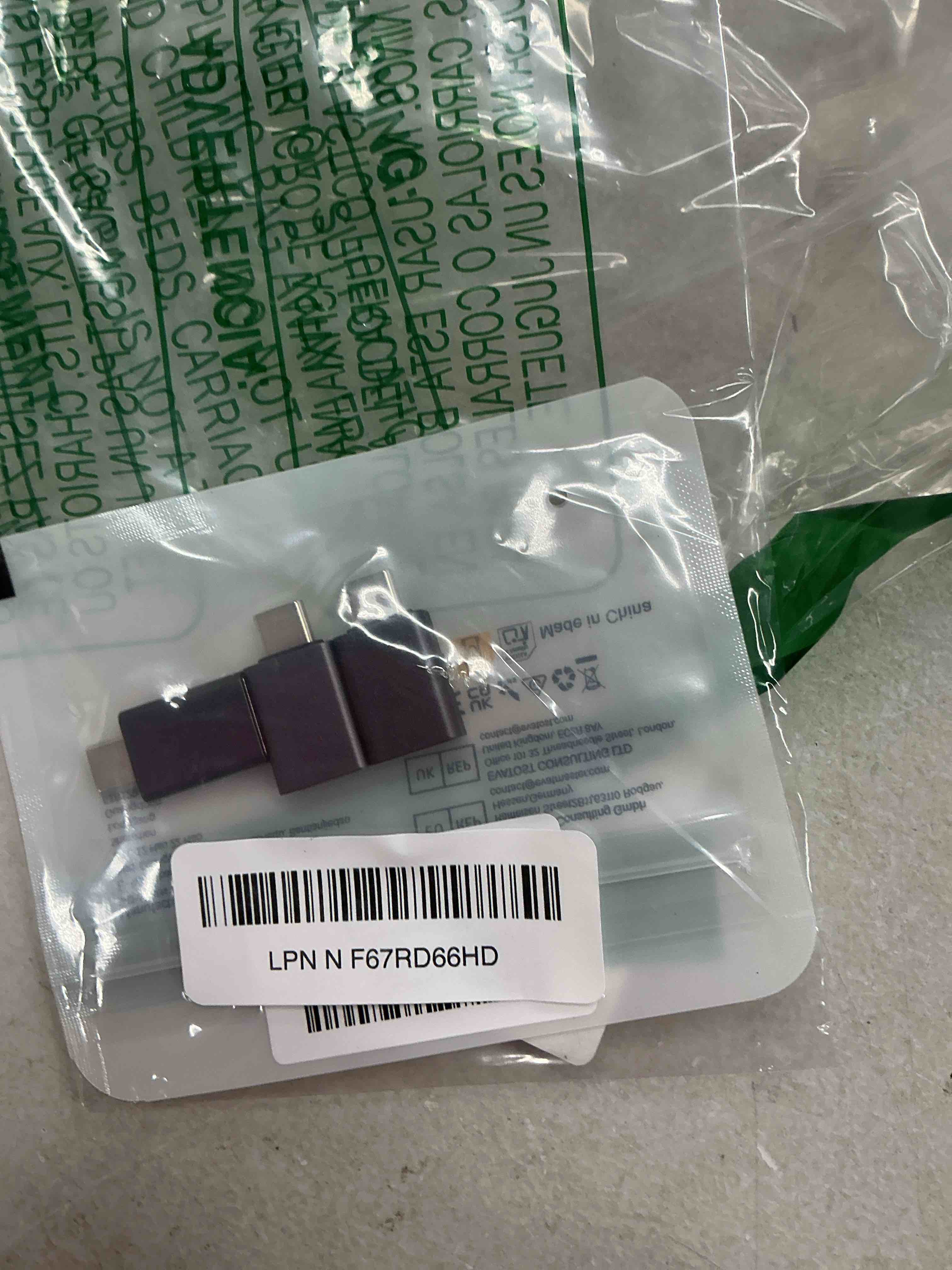 Condition photo showing Good Condition for basesailor usb c to usb adapter 3pack,usbc male to a female 3.0 otg macbook pro/air adapter,type c thunderbolt 4 3 converter for apple iphone 17 17e 16,mac,ipad,microsoft surface,samsung galaxy s26 gray